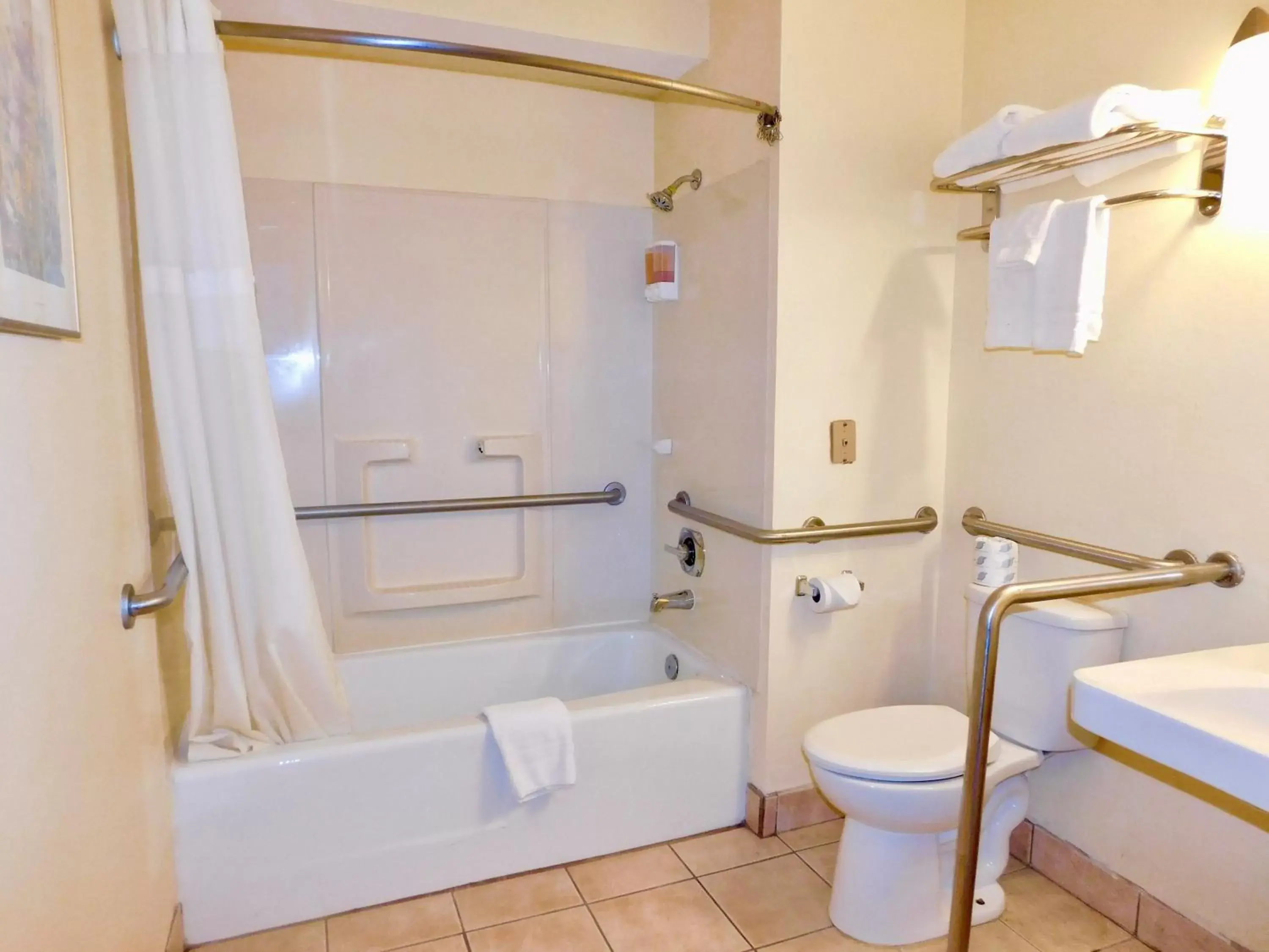 Bathroom in Americas Best Value Inn & Suites Anchorage Airport