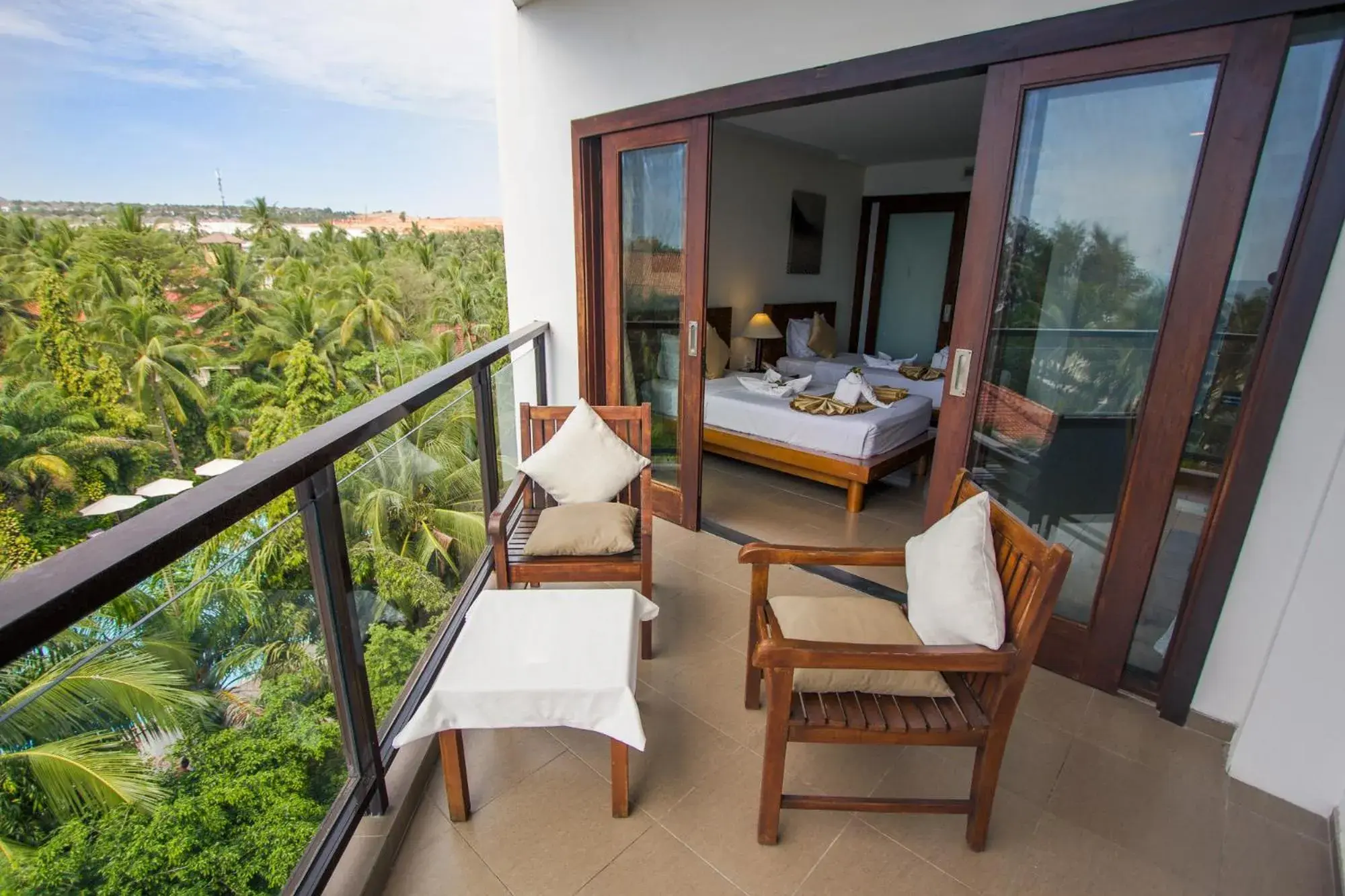 Balcony/Terrace in Unique Mui Ne Resort and Spa