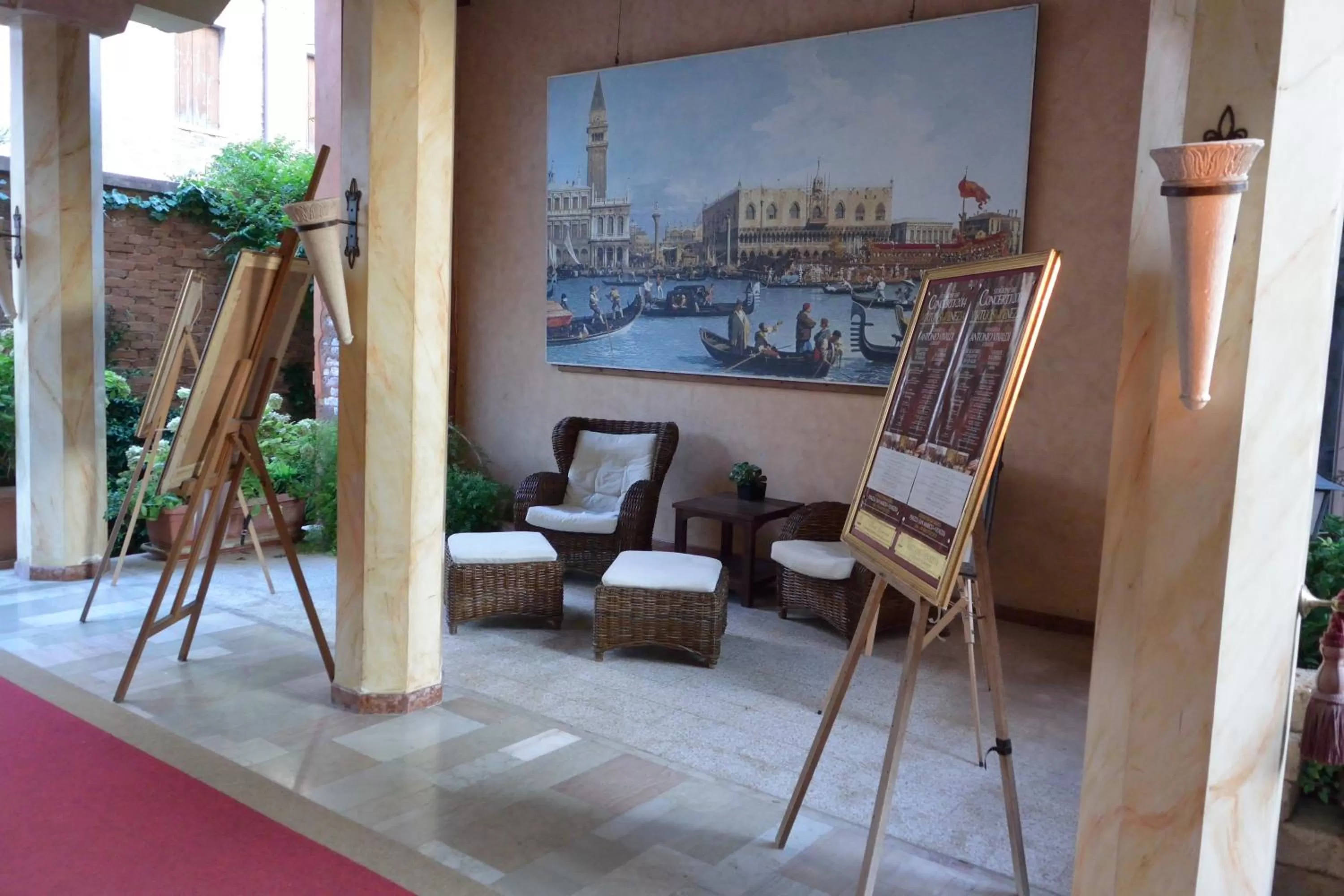 Lobby or reception in Hotel Belle Arti