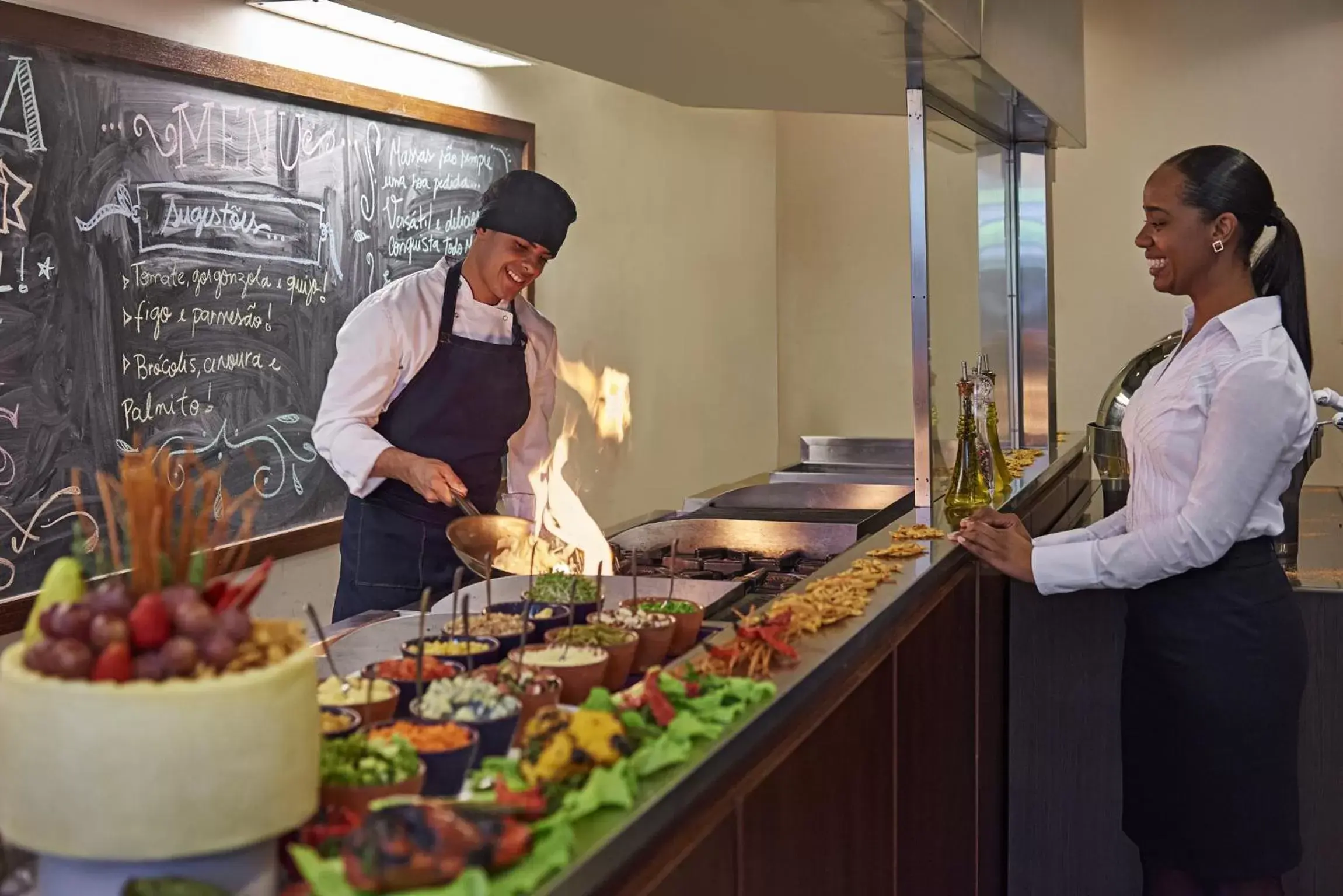 Food close-up in Novotel Sao Paulo Jaragua Conventions