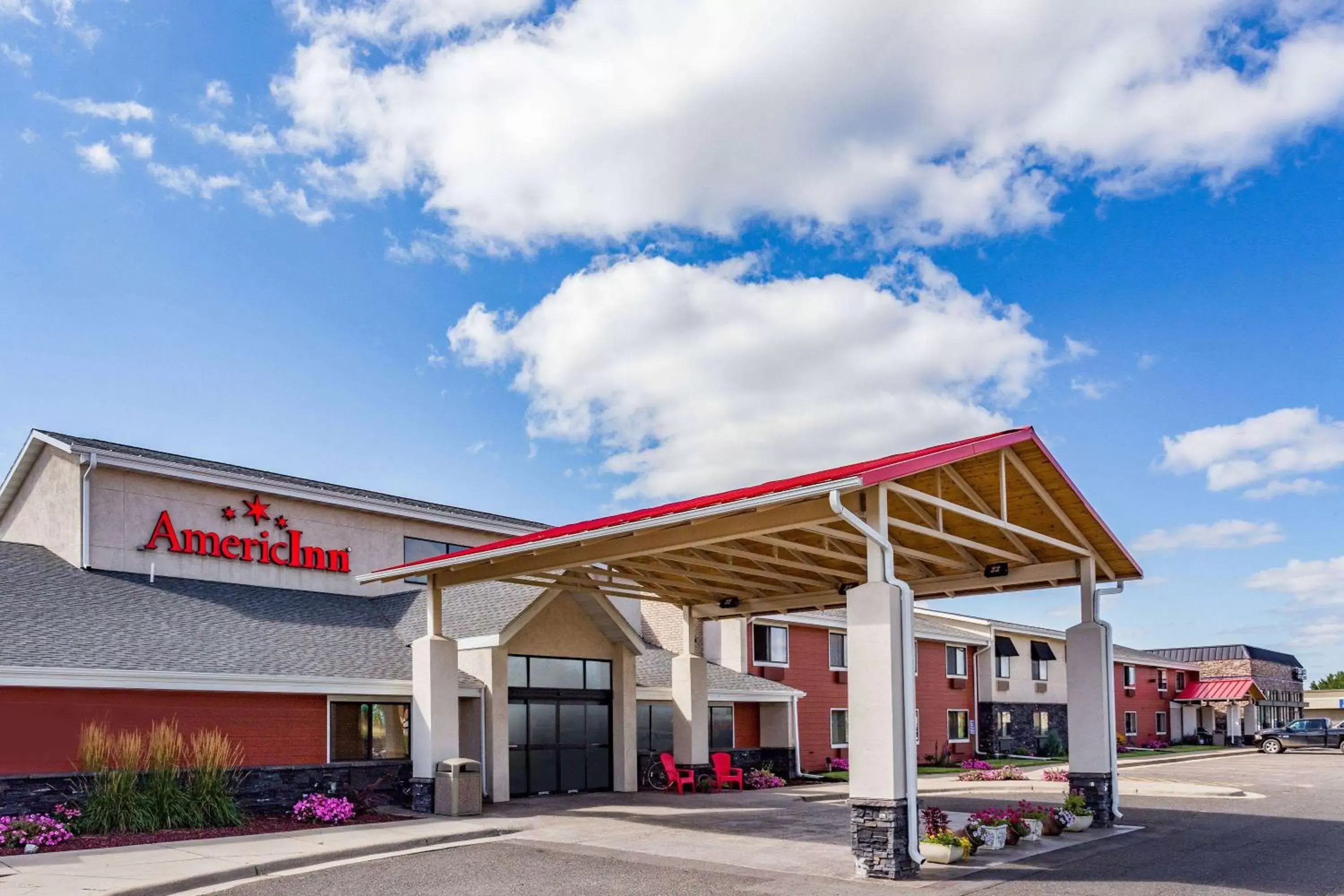 Property building in AmericInn by Wyndham Virginia