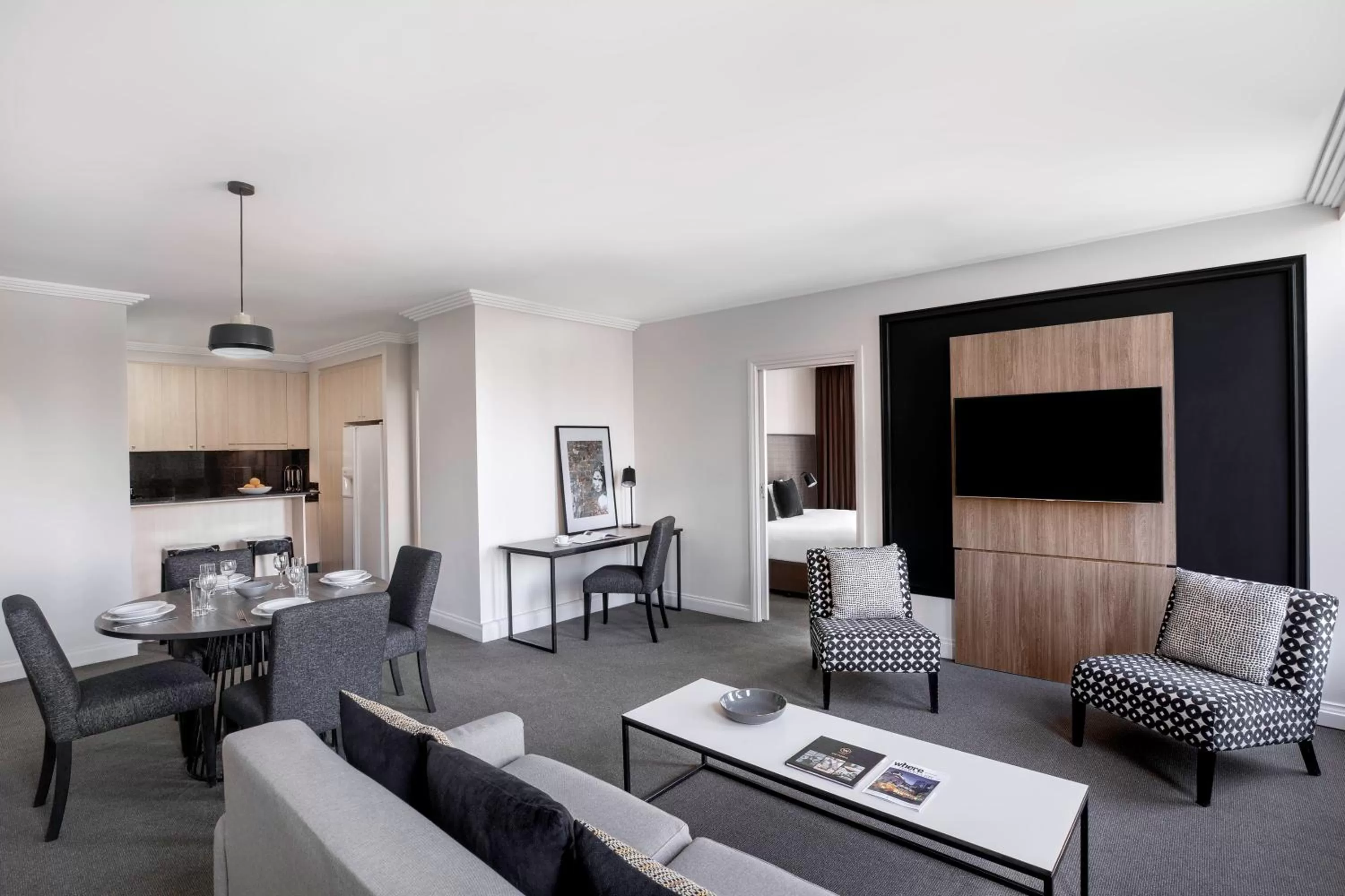 Kitchen or kitchenette in Mantra on Little Bourke Melbourne