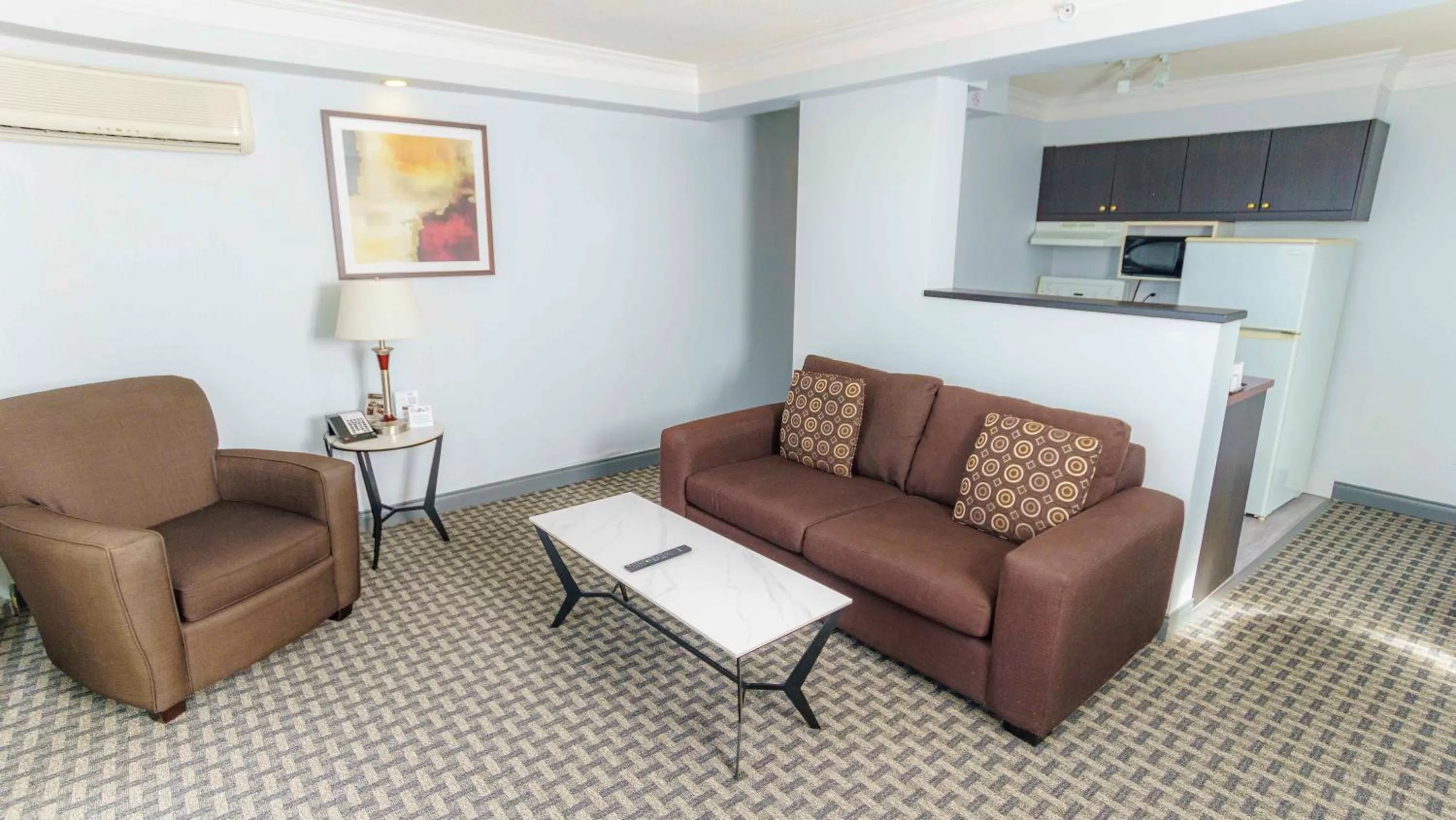 Seating area in Century Plaza Hotel