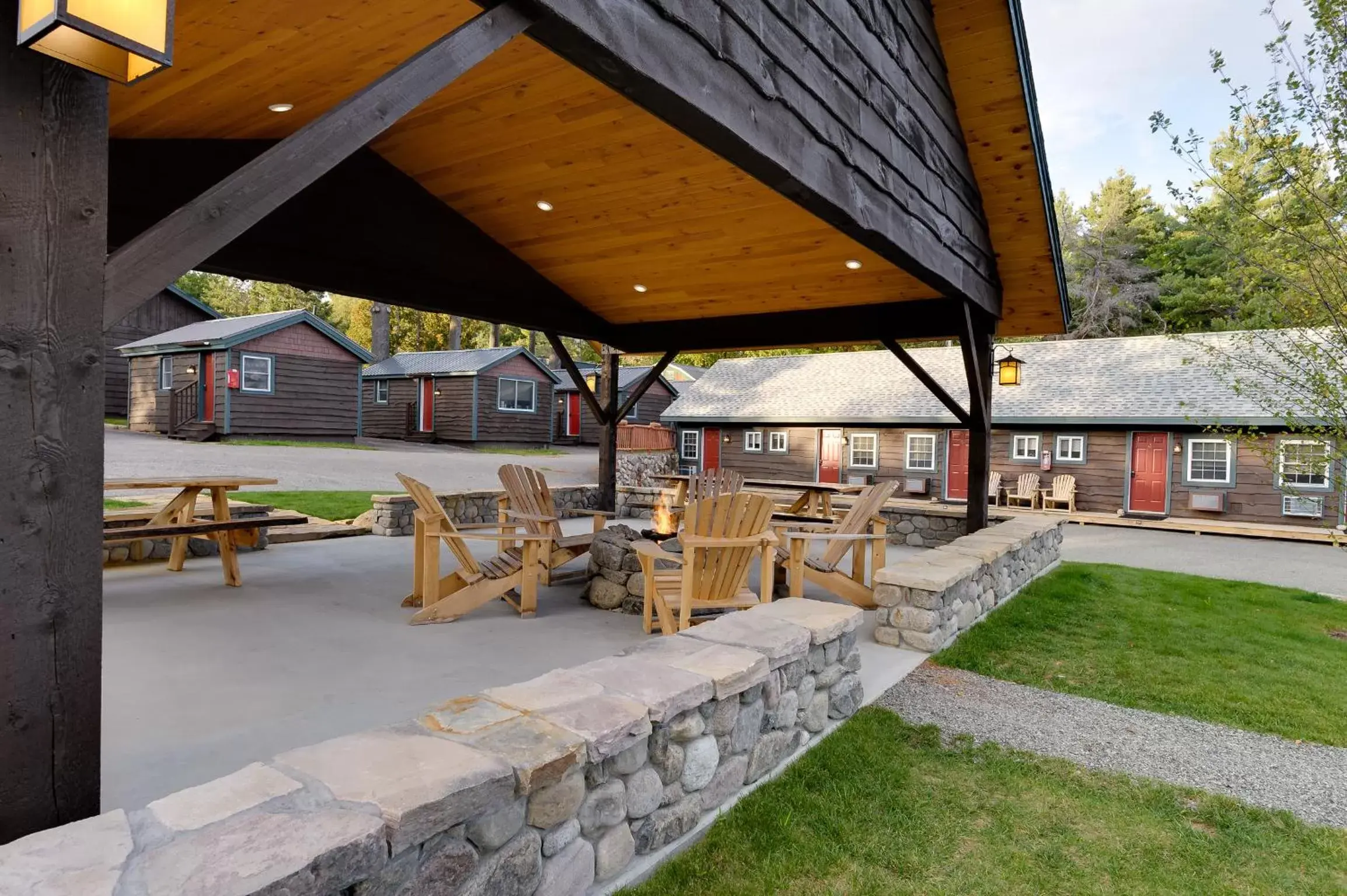 Property building in Cobble Mountain Lodge