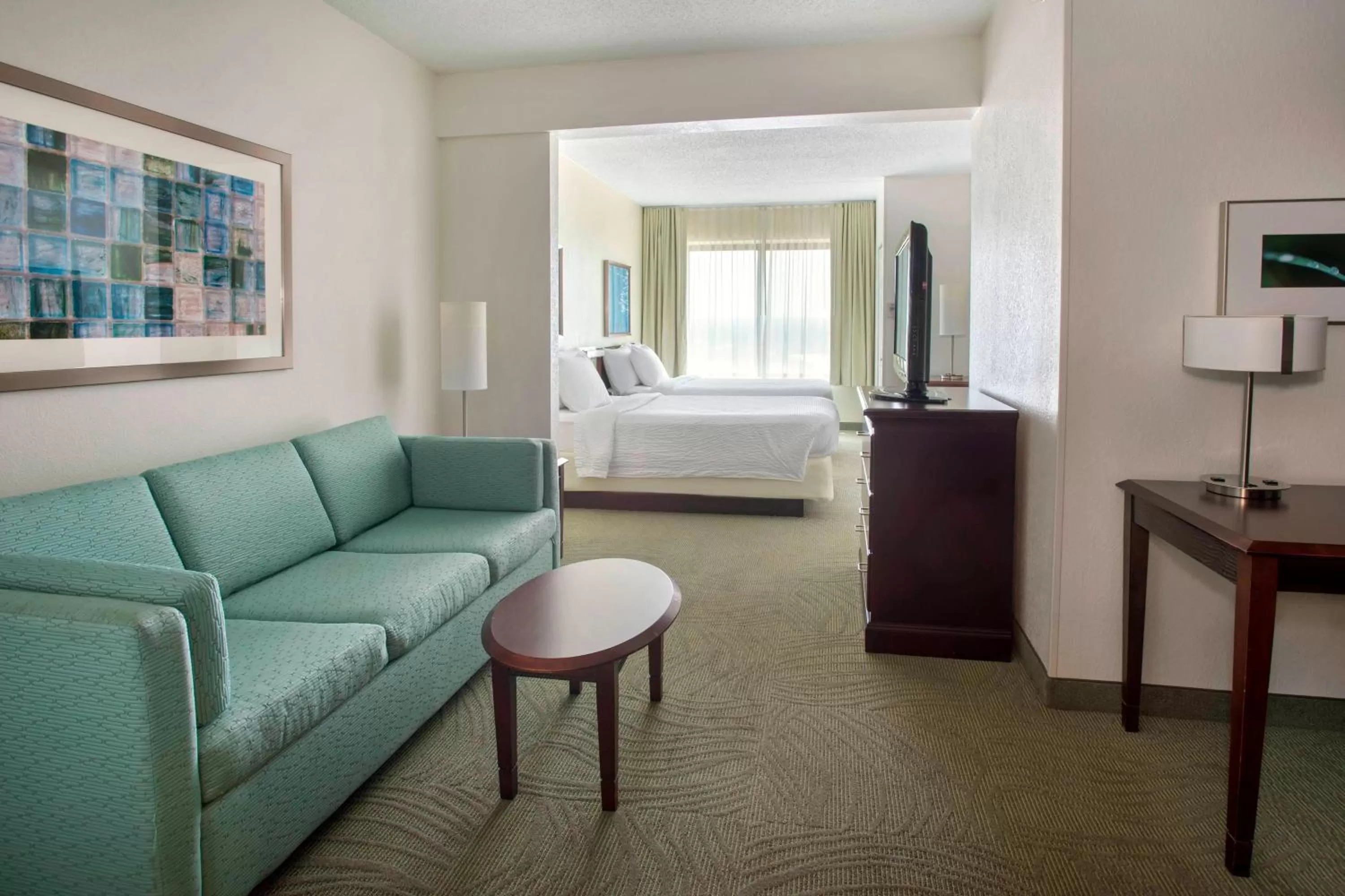 Photo of the whole room, Bed in SpringHill Suites Philadelphia Plymouth Meeting