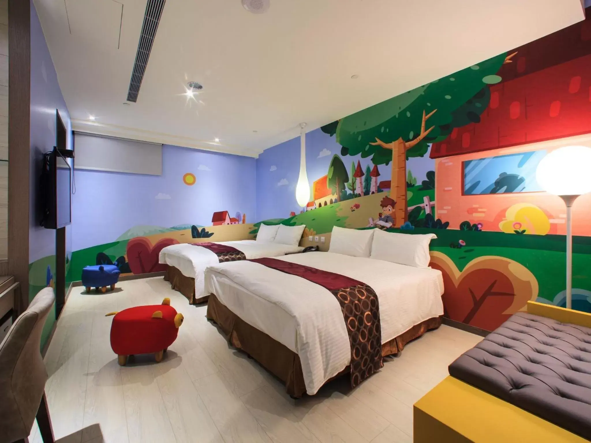 Themed Quadruple Room in Stay Hotel - Taichung Zhongqing Themed Quadruple Room in Stay Hotel - Taichung Zhongqing