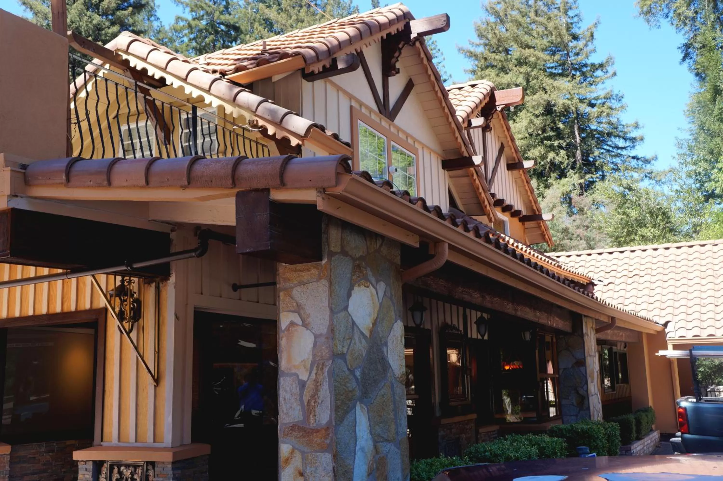 Property building in The Historic Brookdale Lodge, Santa Cruz Mountains