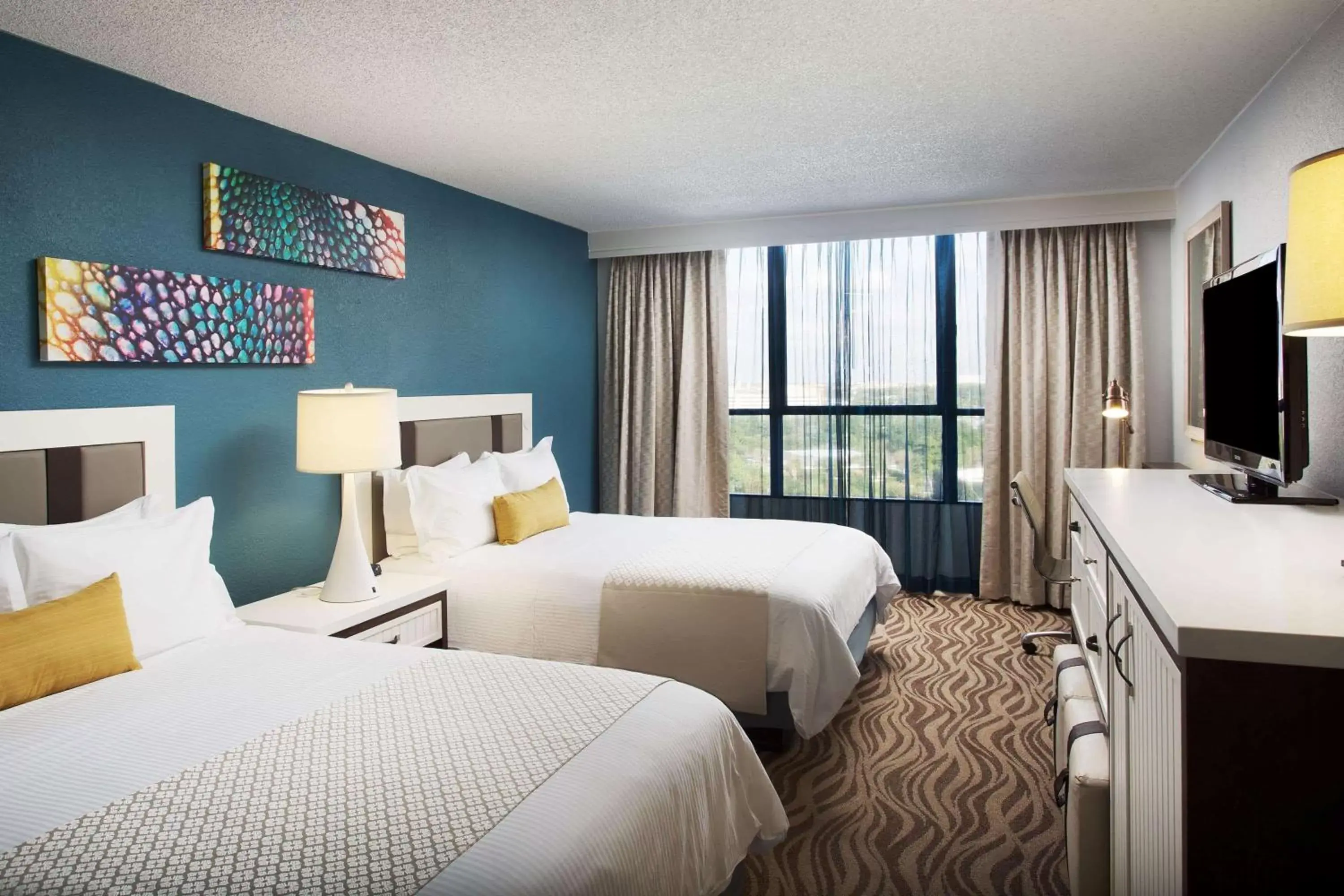 Photo of the whole room in Wyndham Lake Buena Vista Resort Disney Springs® Resort Area
