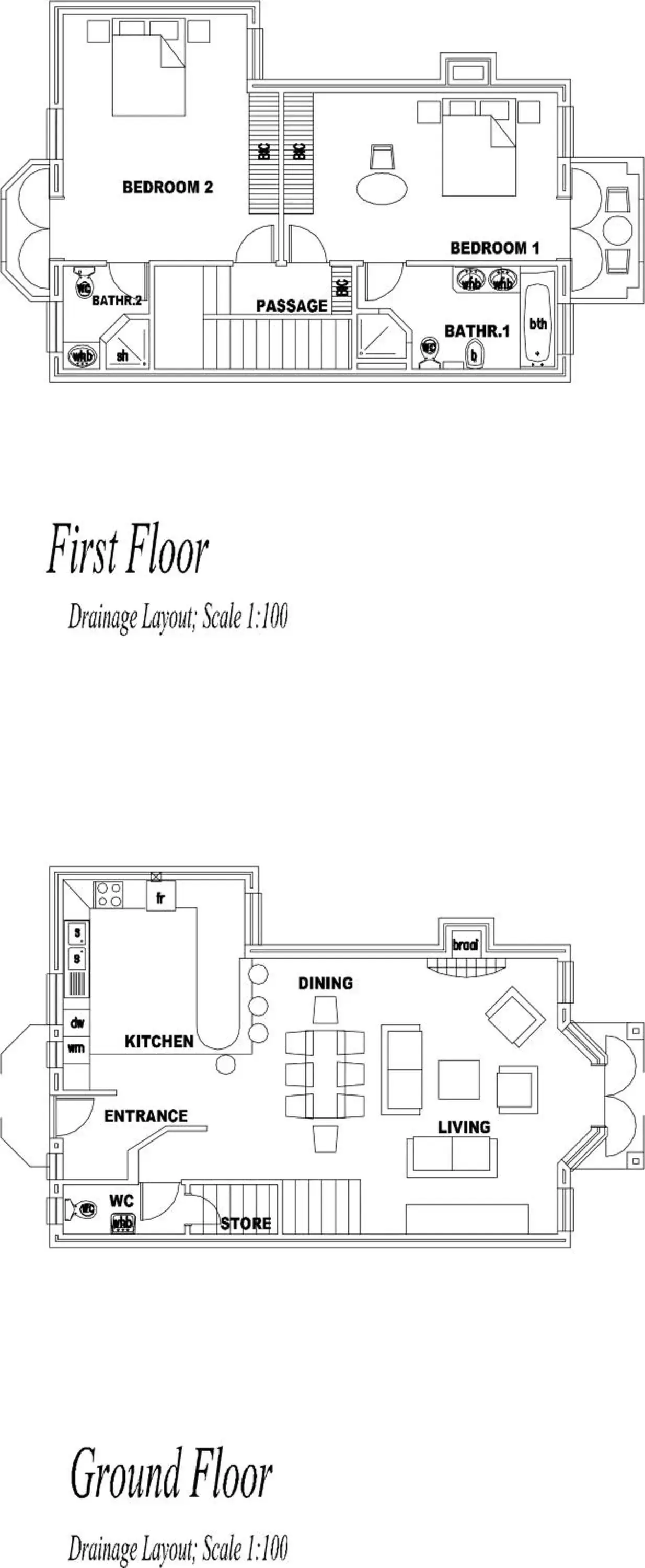 Floor Plan in Devonvale Golf & Wine Estate