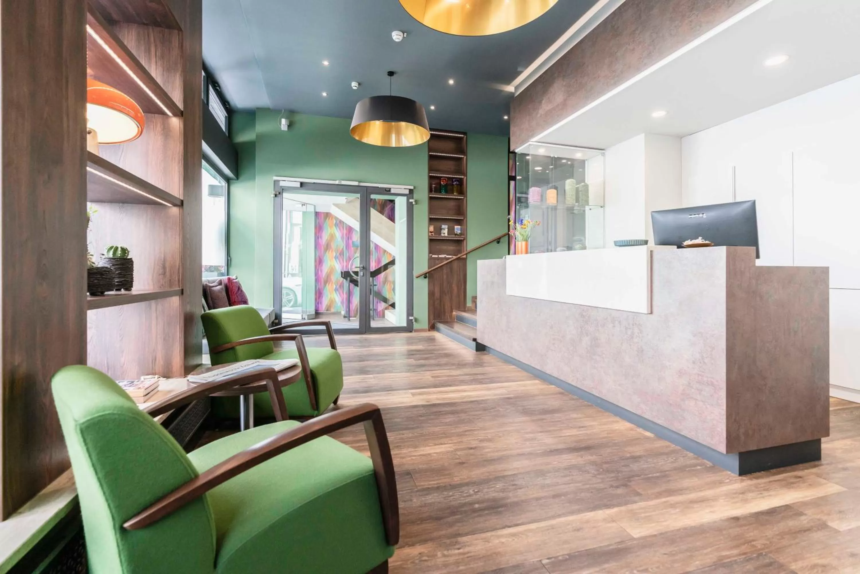 Lobby or reception in Westend Hotel (non-smoking)