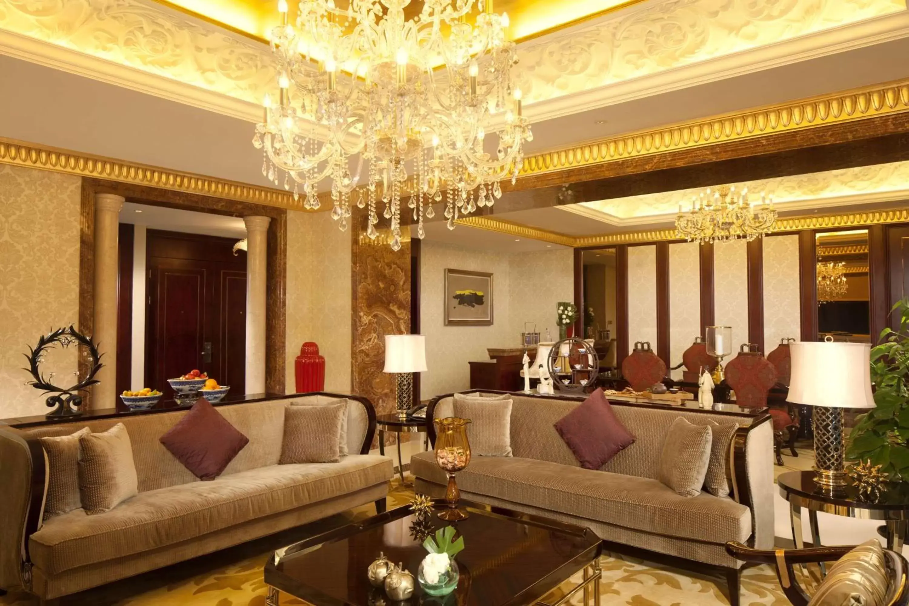 Bedroom, Lobby/Reception in Hilton Nanjing Riverside