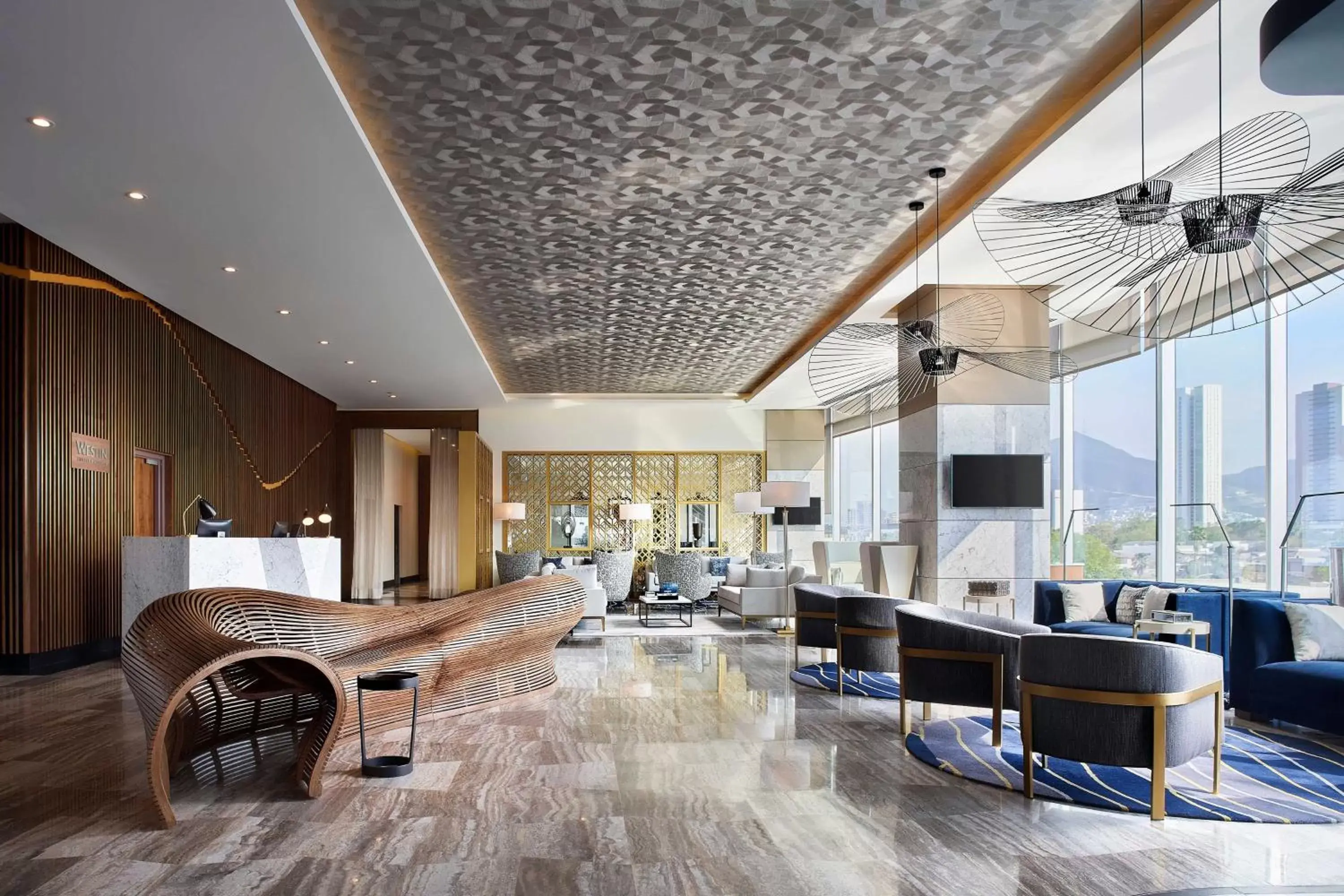 Lobby or reception in The Westin Monterrey Valle