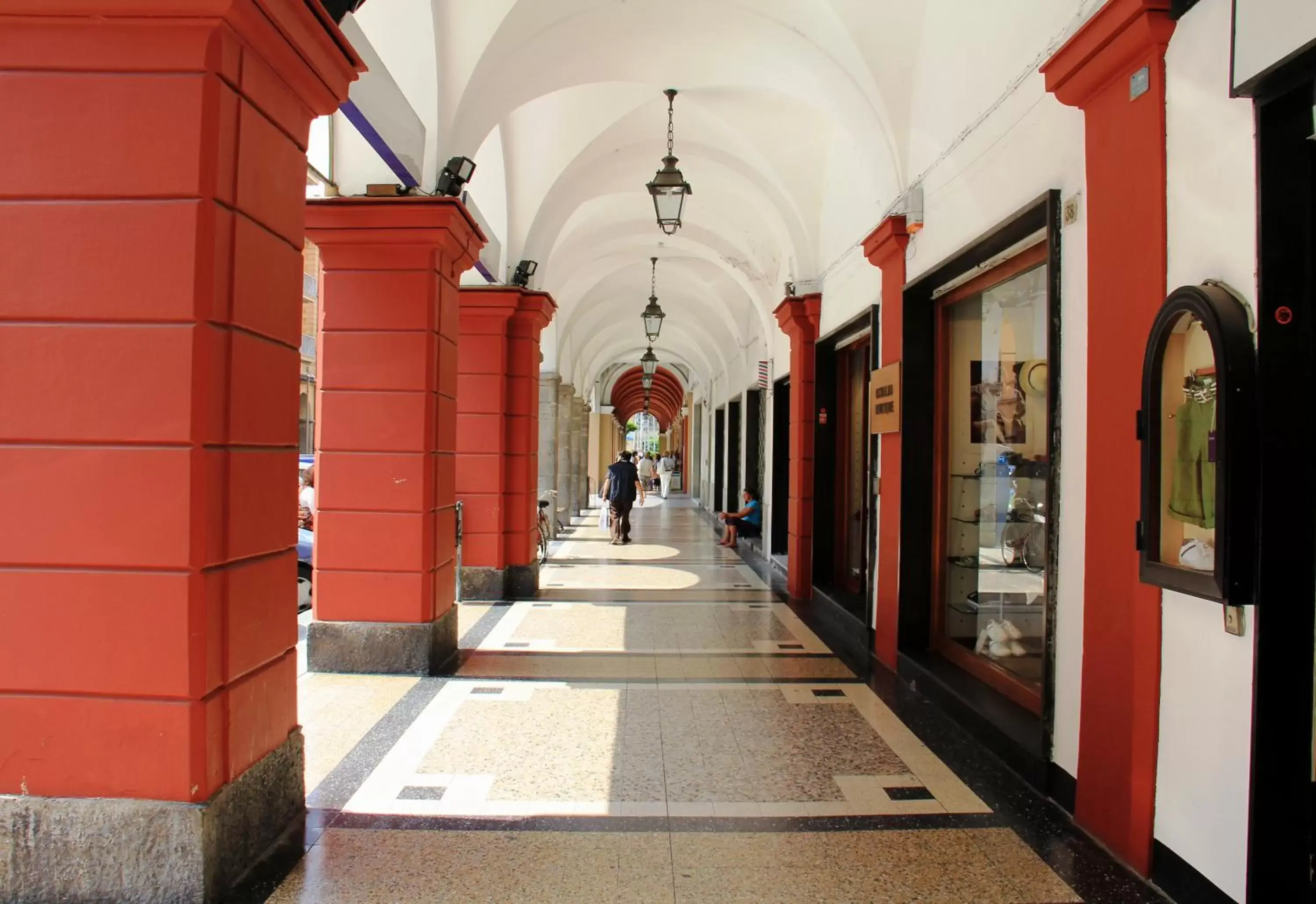 Facade/entrance in Hotel Ferrari