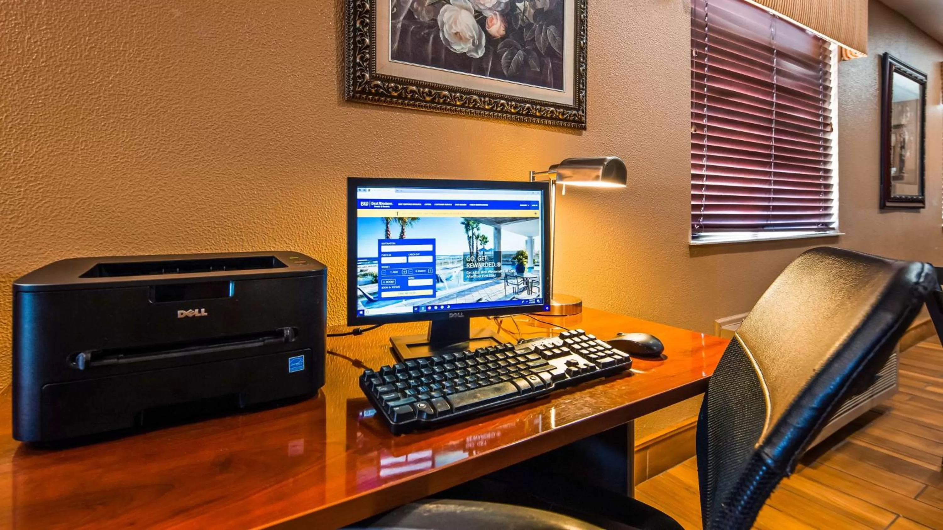 On site in Best Western Muncie