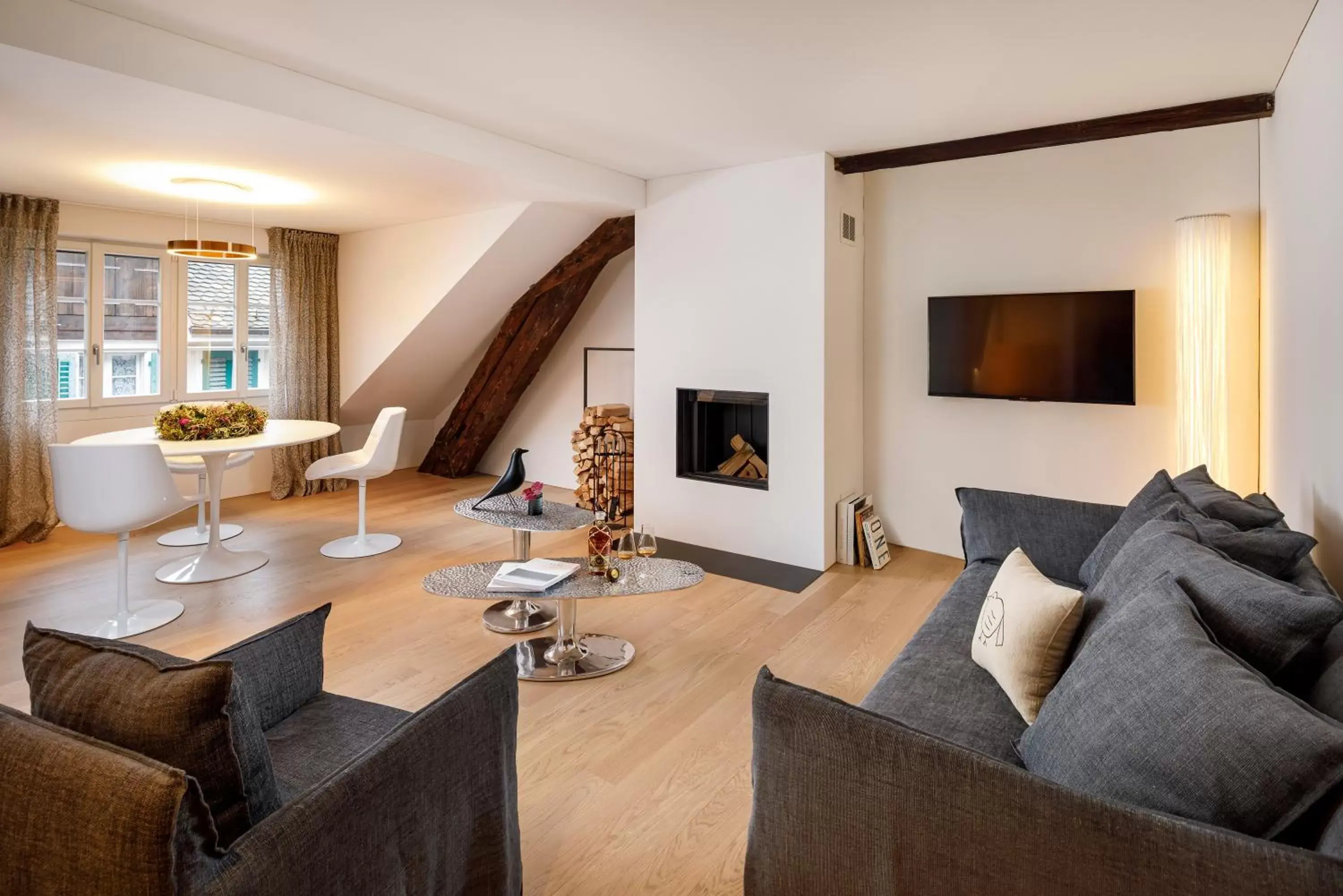 Living room, Seating Area in La Colombe Boutique Hotel