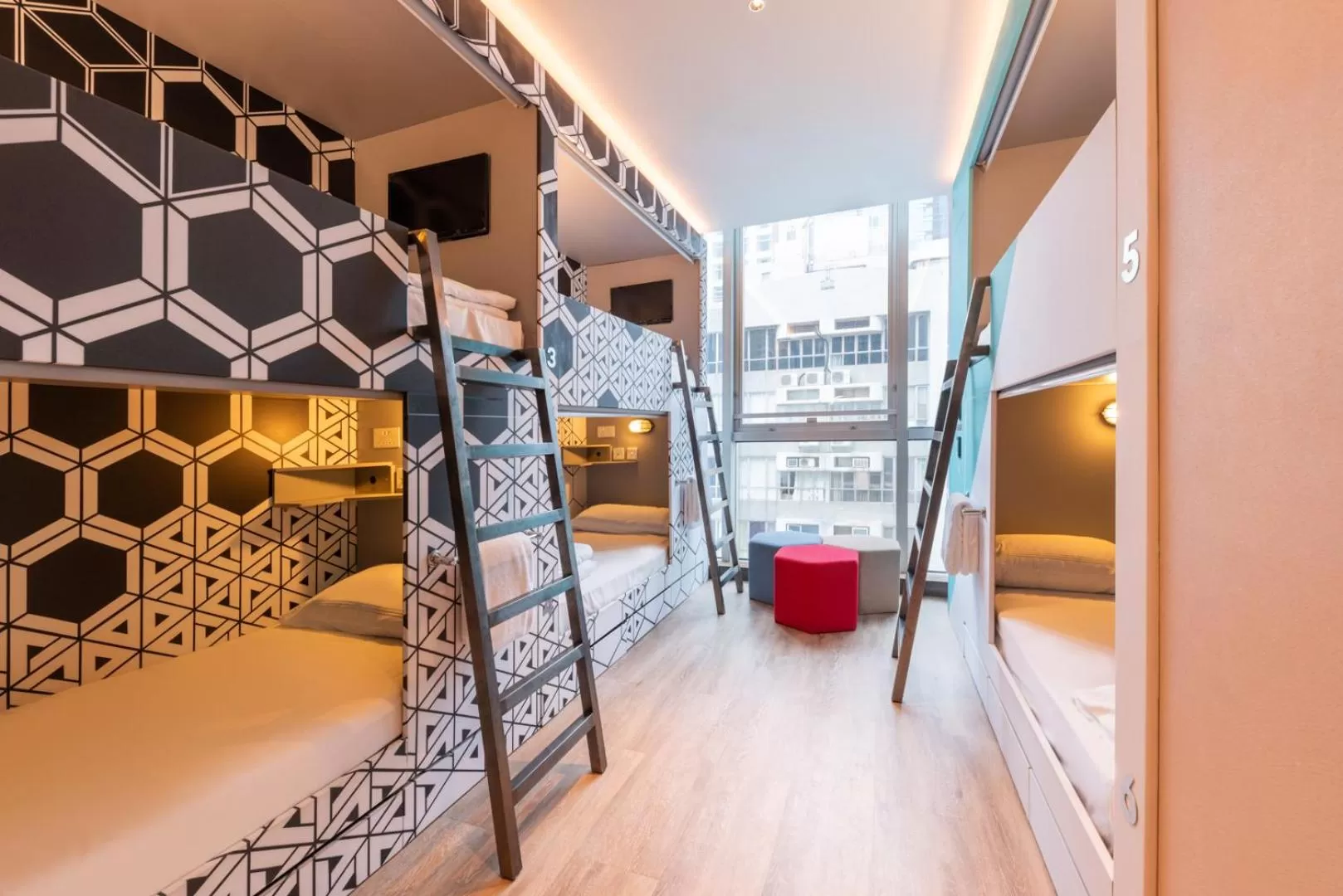 Bedroom, Bunk Bed in The Sheung Wan by Ovolo