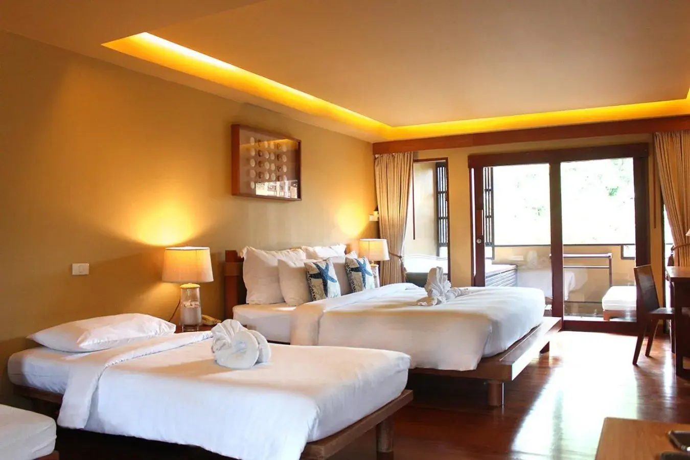 Bed in Deva Beach Resort Samui Bed in Deva Beach Resort Samui