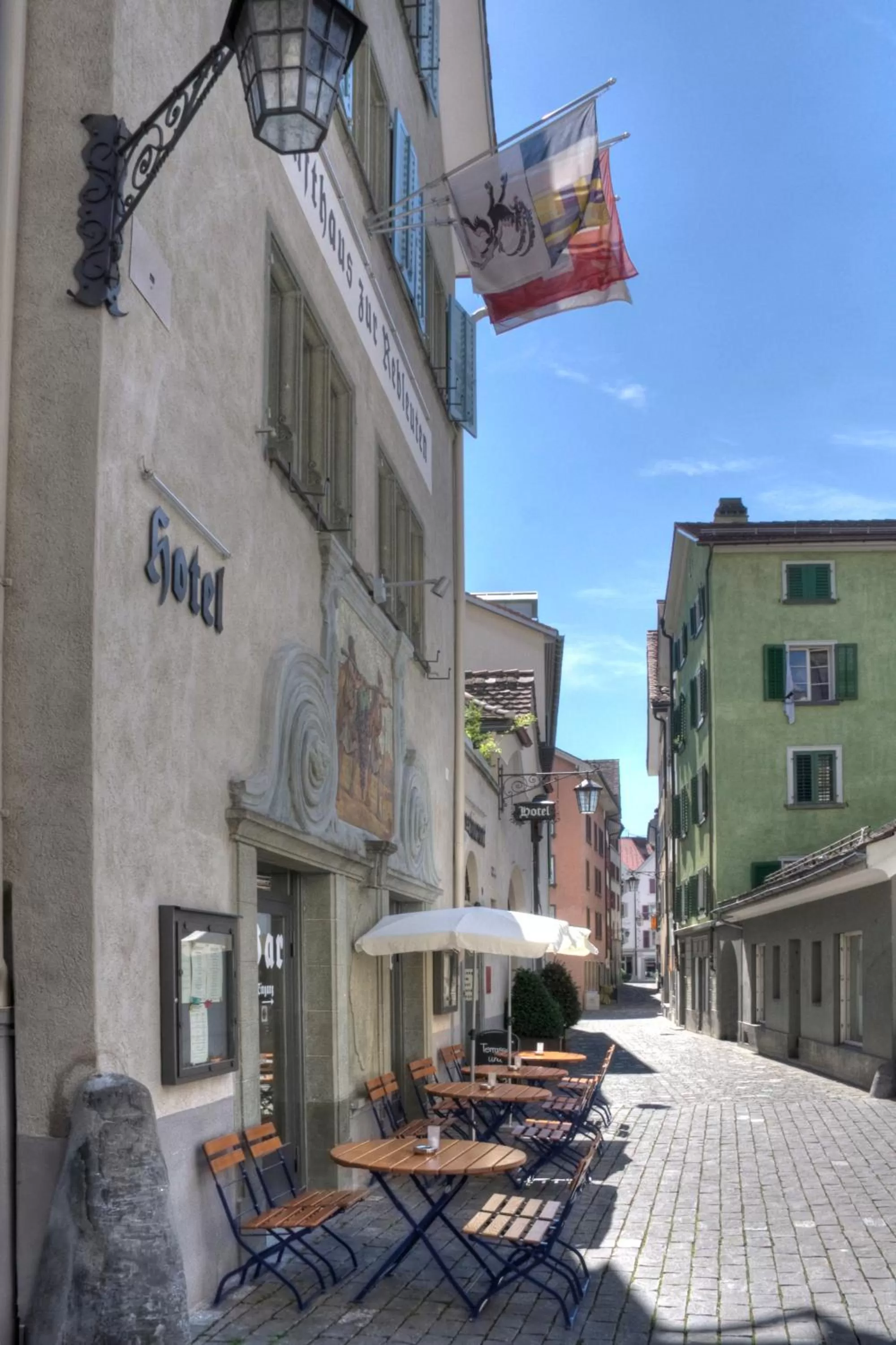 Facade/entrance in Zunfthaus zur Rebleuten
