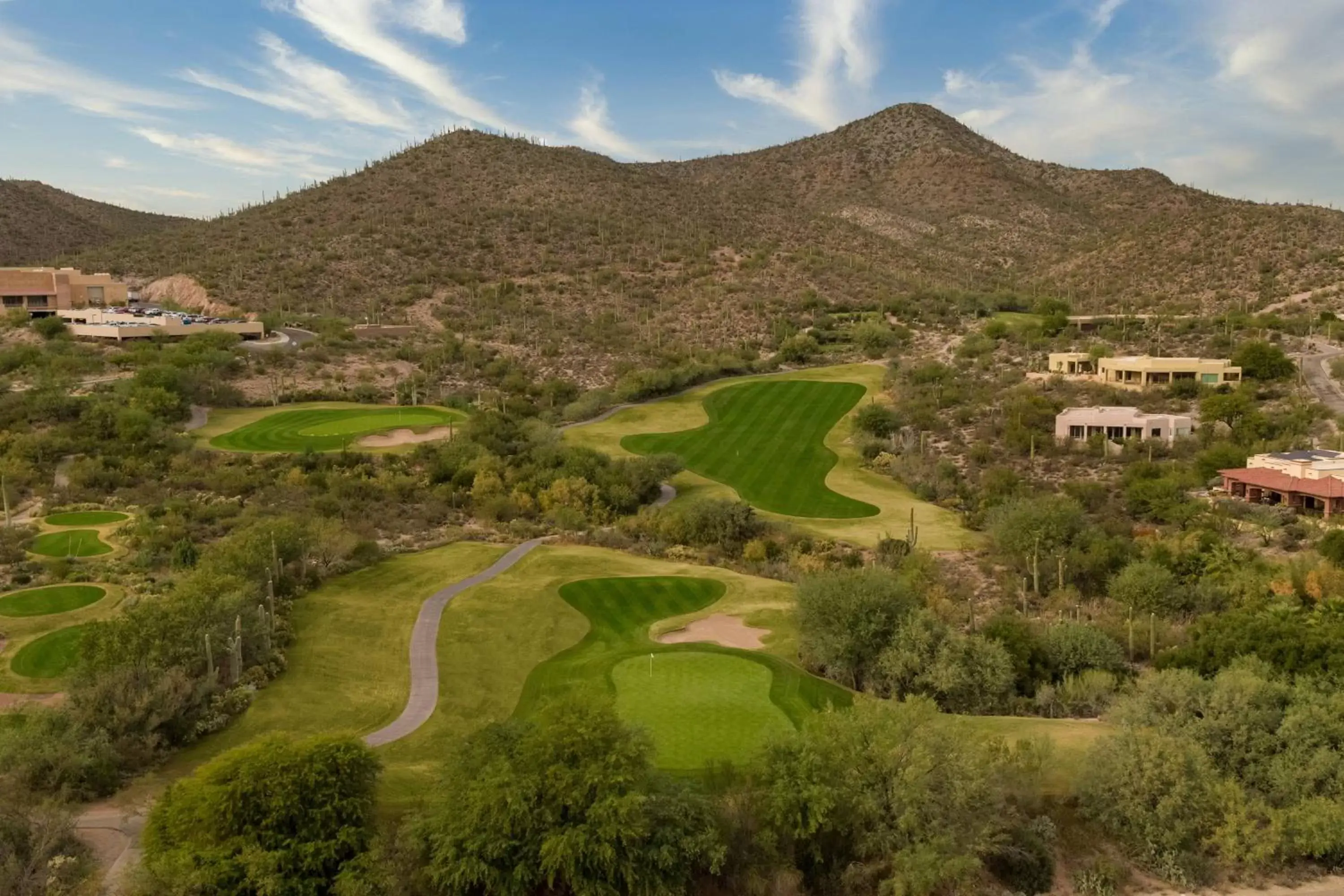 Golfcourse, Bird's-eye View in JW Marriott Tucson Starr Pass Resort