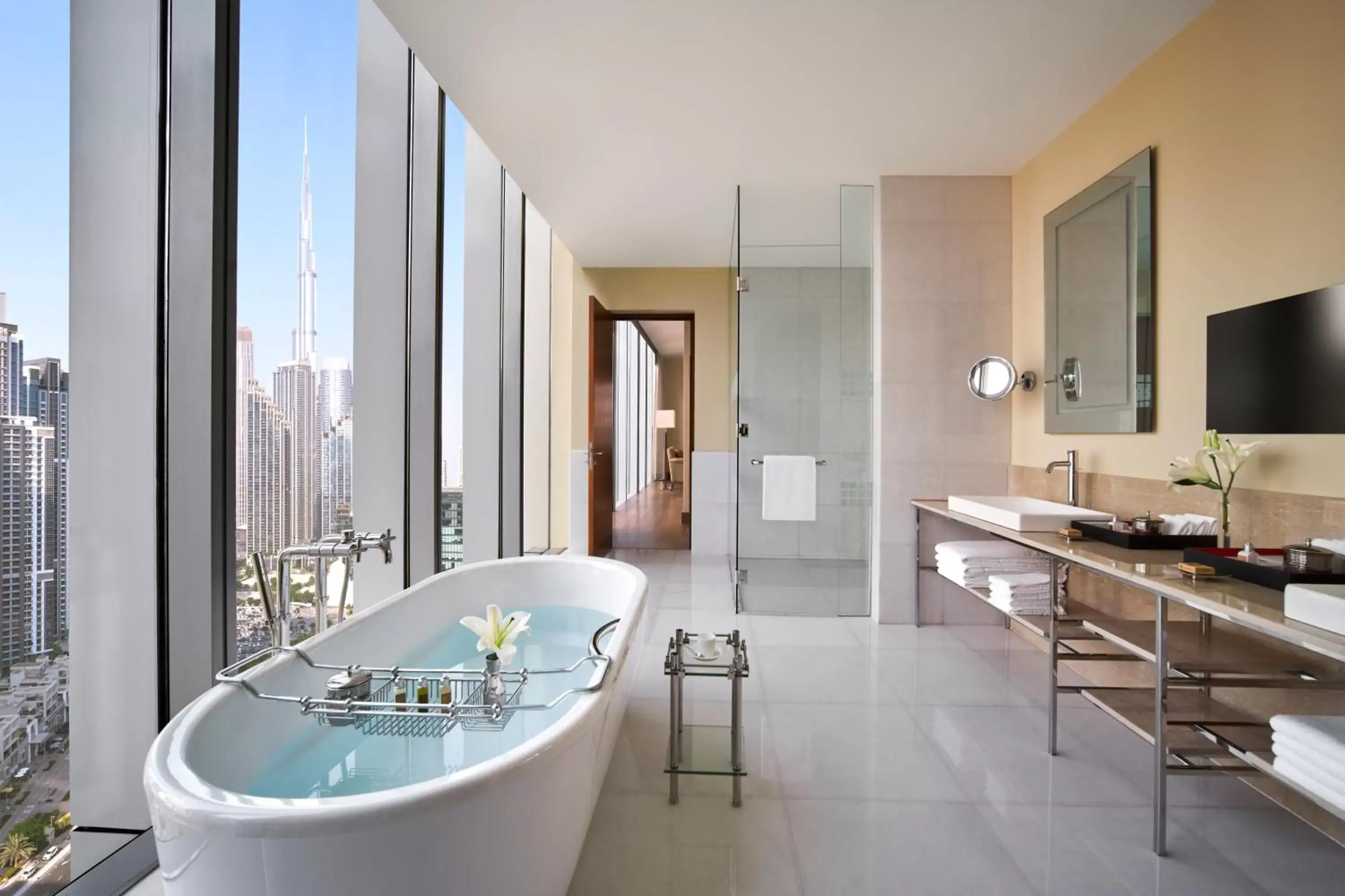 Shower, Bathroom in Anantara Downtown Dubai