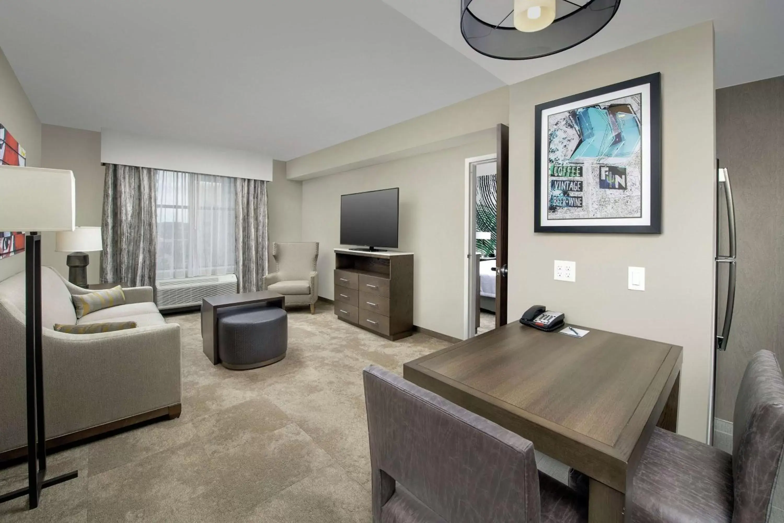 Bedroom, Seating Area in Homewood Suites by Hilton Austin Downtown