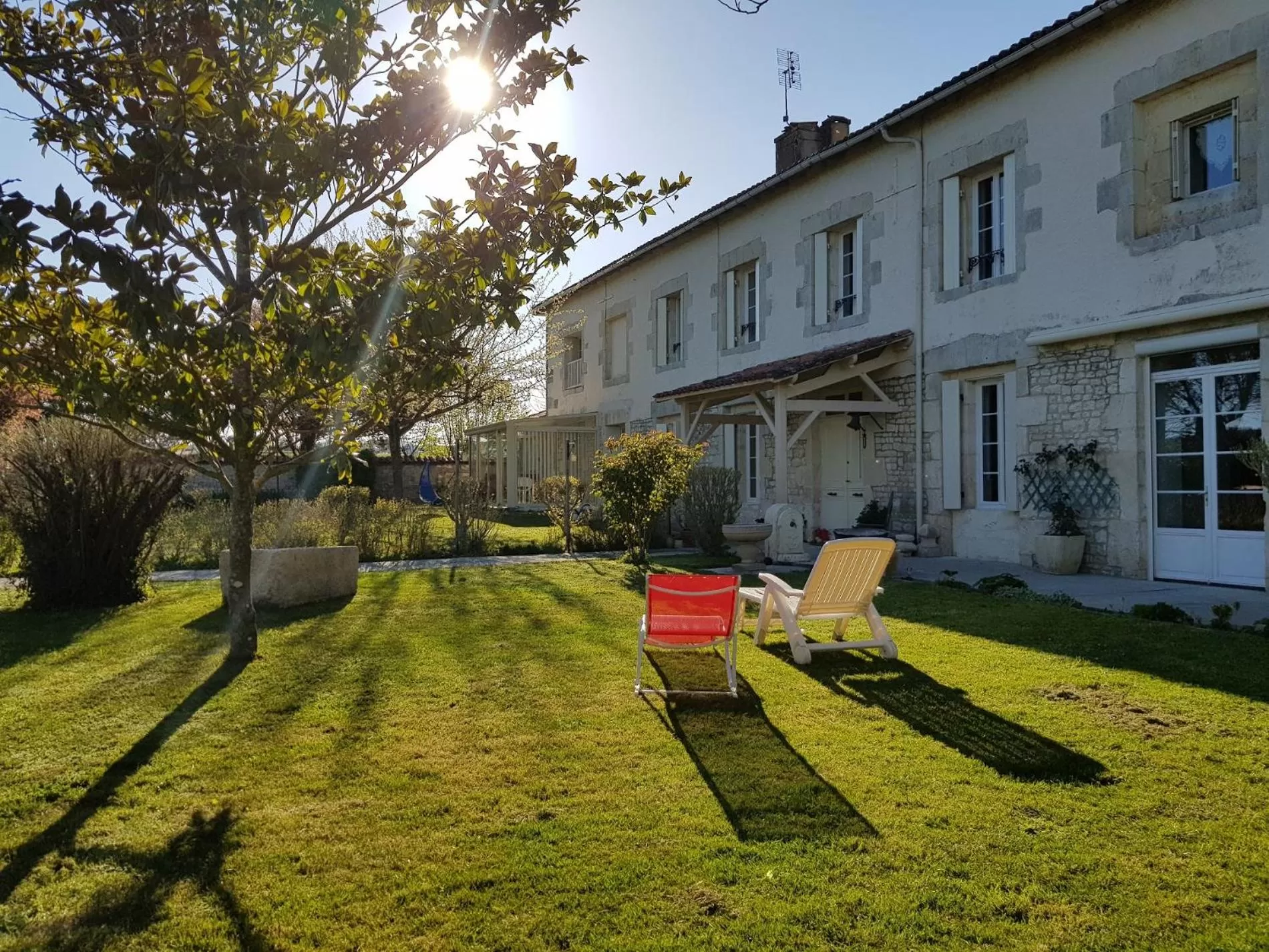 View (from property/room) in Domaine de Pelouaille - chambre d'hôtes
