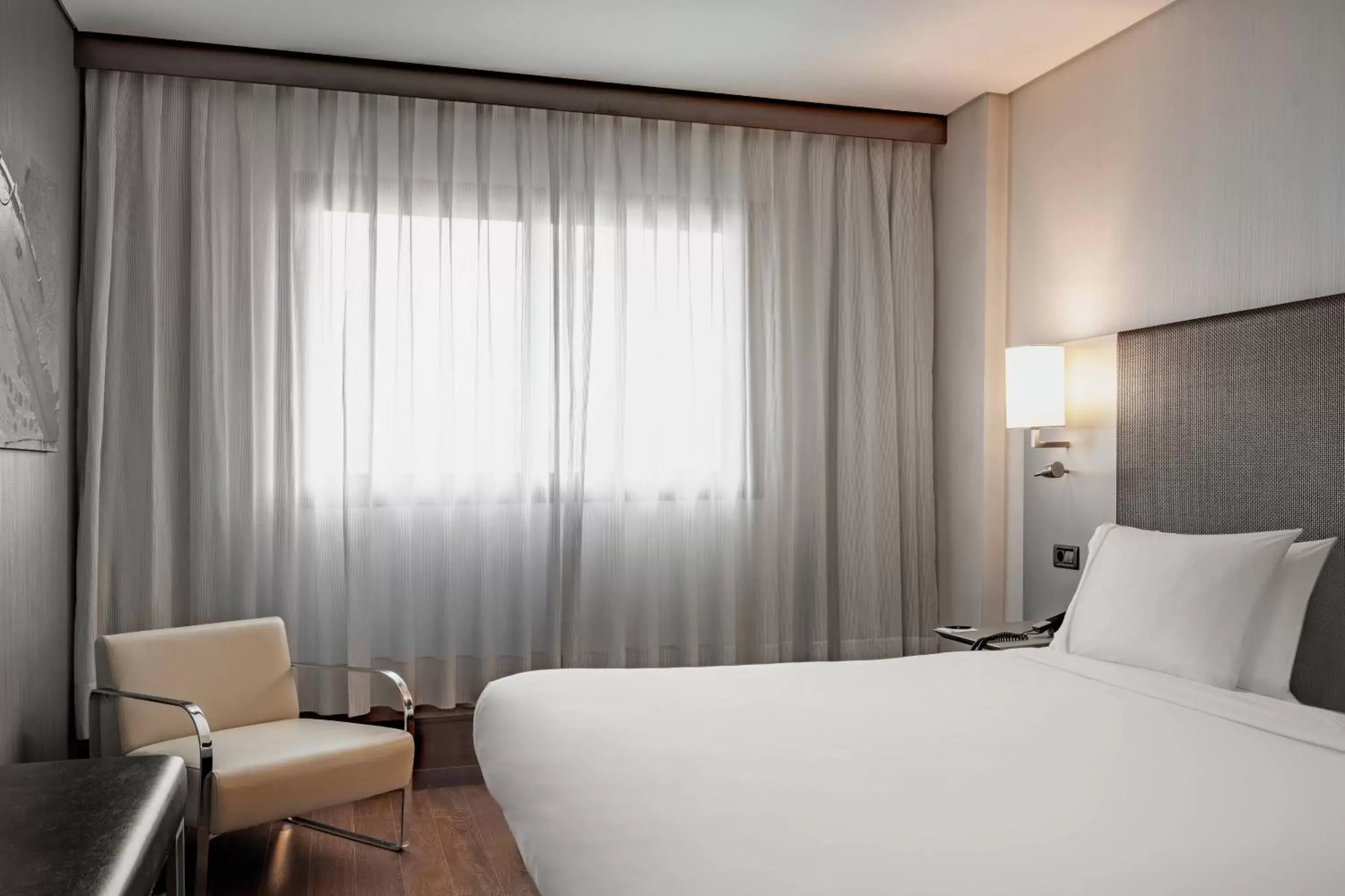 Photo of the whole room, Bed in AC Hotel Porto by Marriott