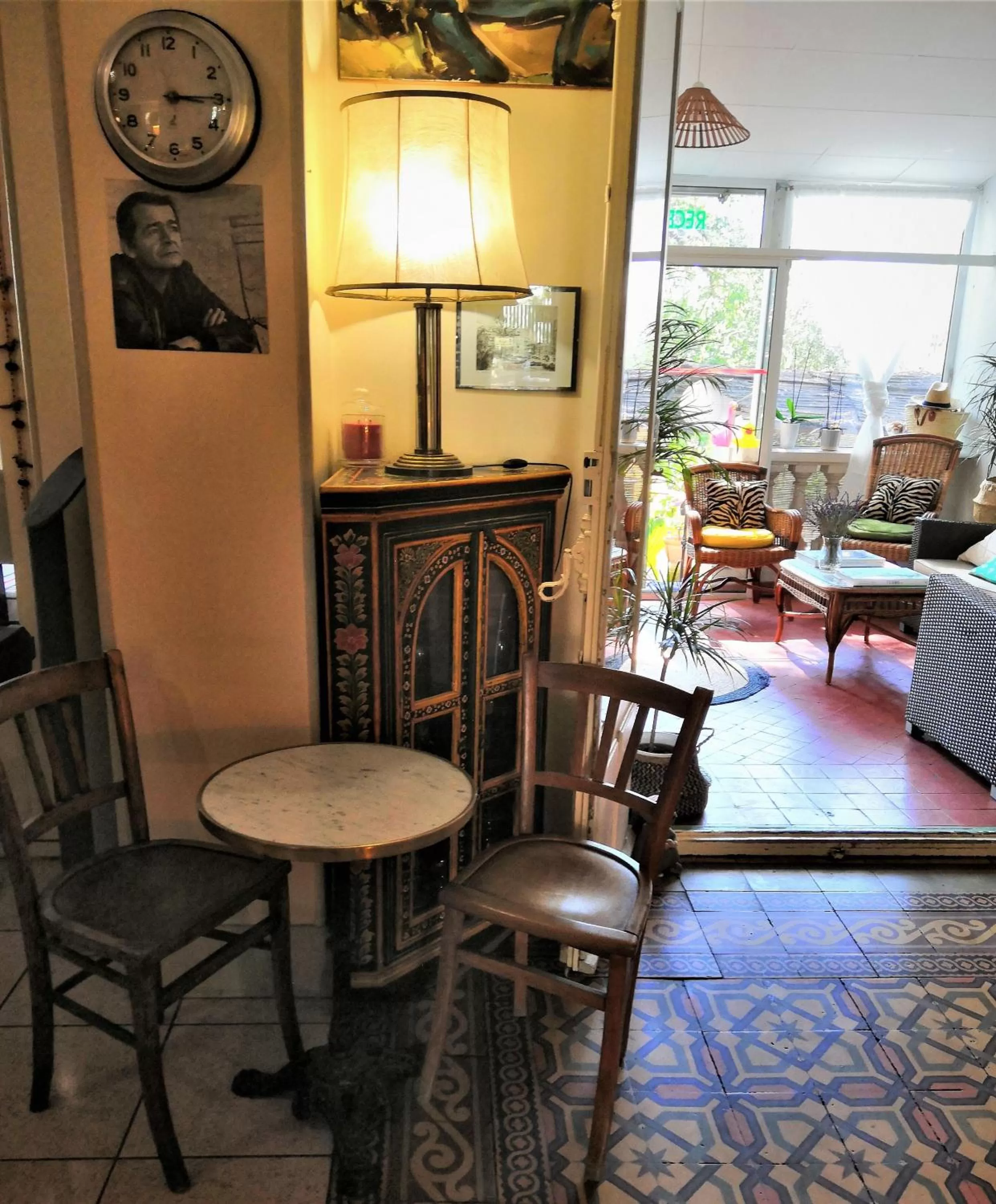 Living room in Hôtel Le Victoria