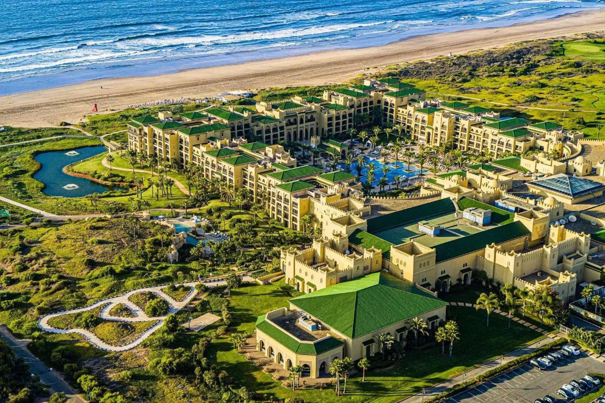 Property building, Bird's-eye View in Mazagan Beach & Golf Resort