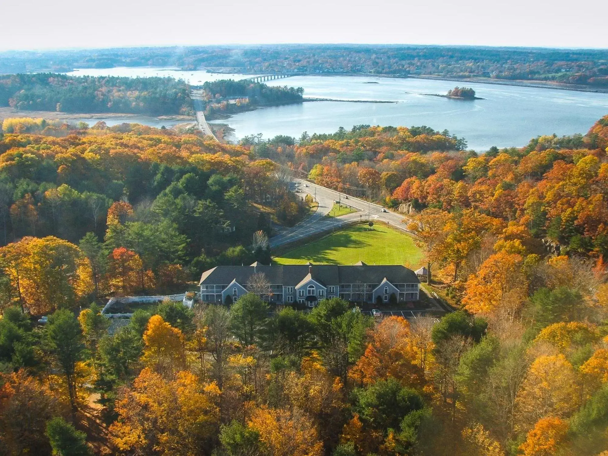 Bird's-eye View in Cod Cove Inn