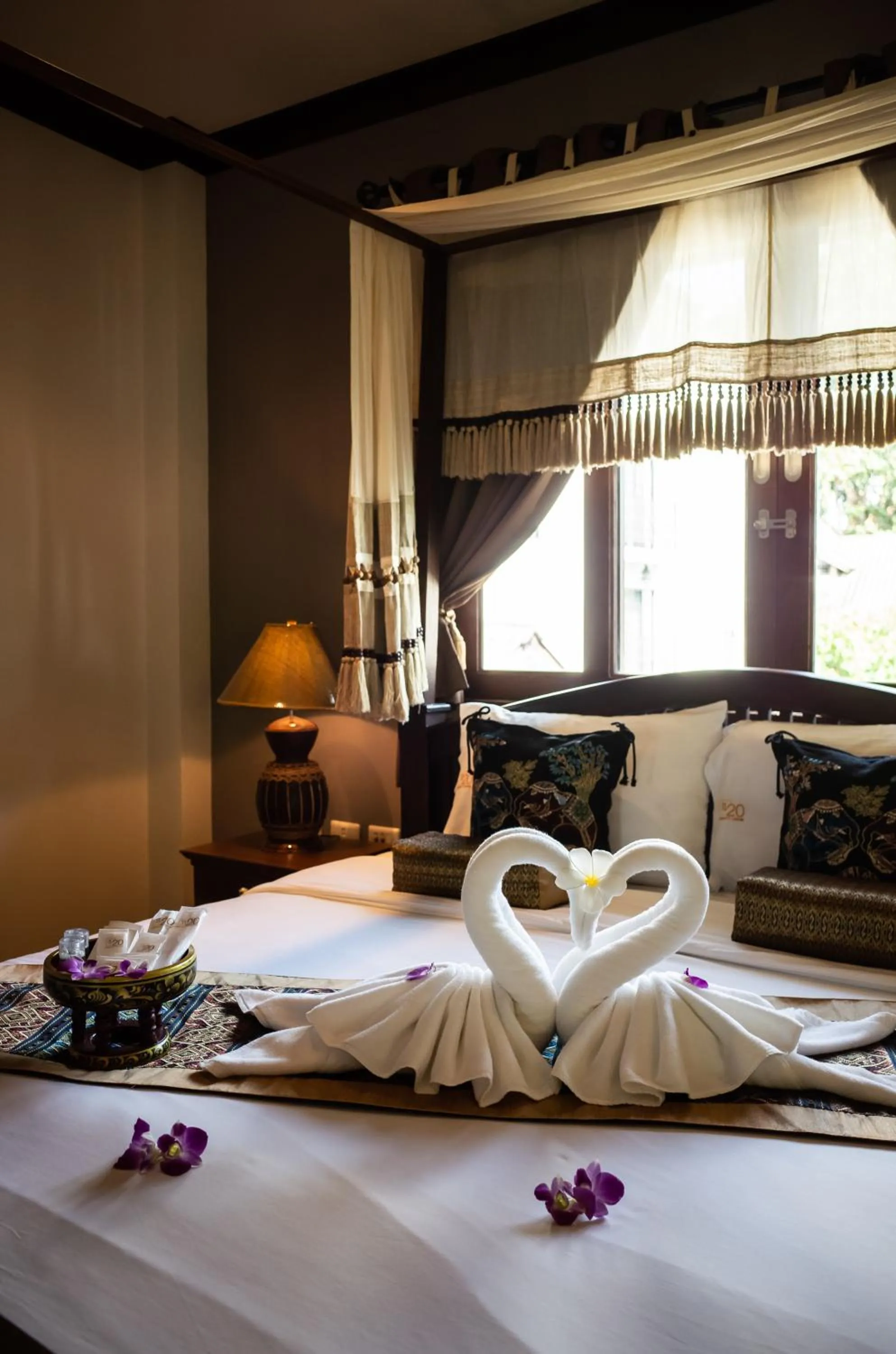 Bed in The Twenty Lodge