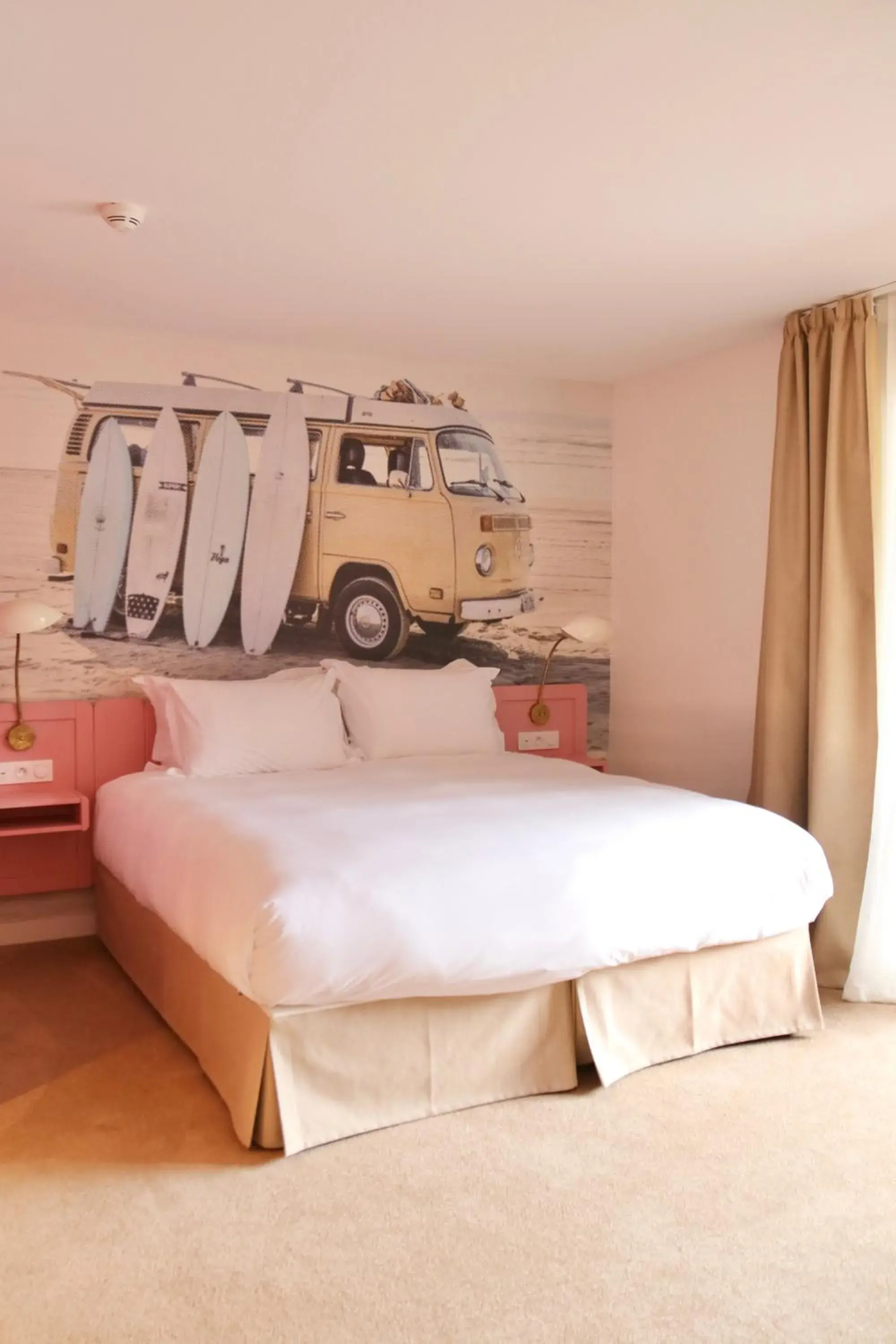 Bed in Hotel Casarose
