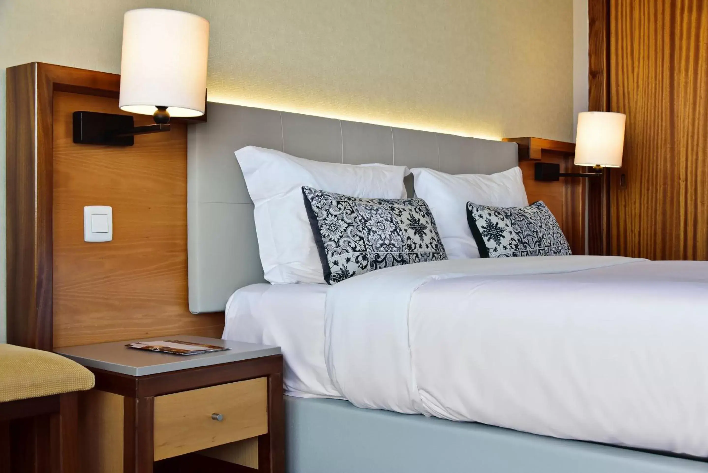 Bed in Real Bellavista Hotel & Spa