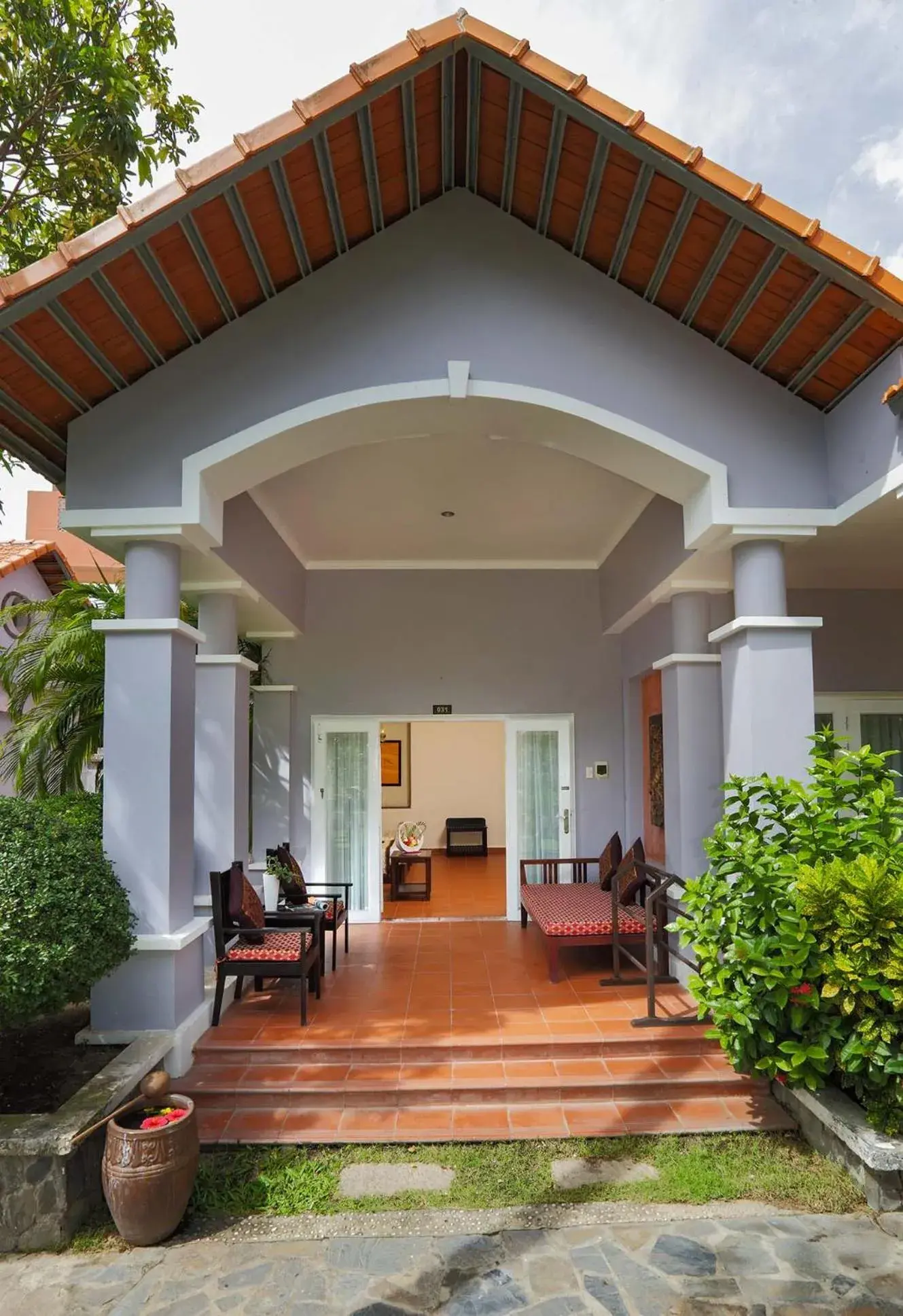 Balcony/Terrace in Muine Century Beach Resort & Spa