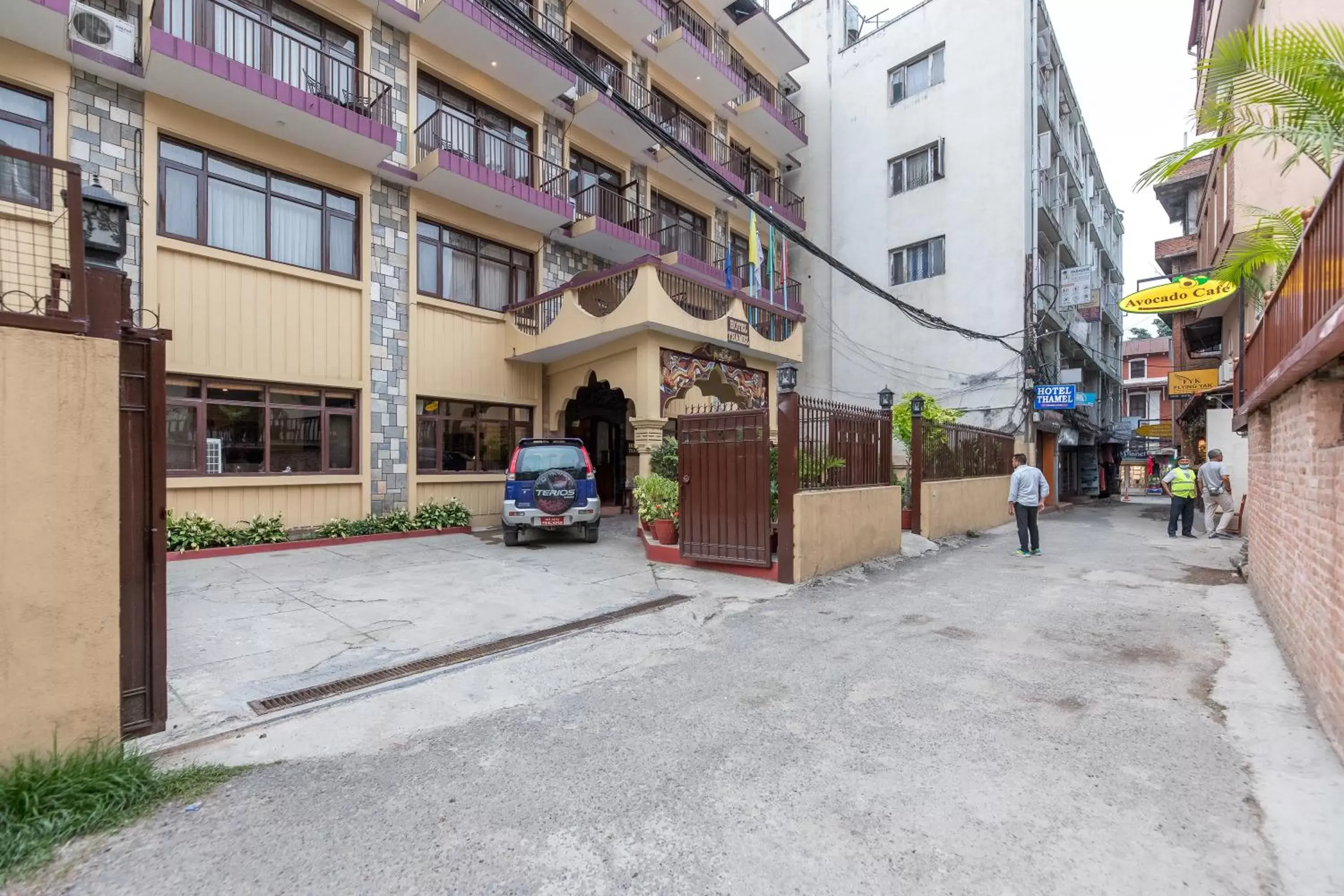 Facade/entrance in Hotel Thamel