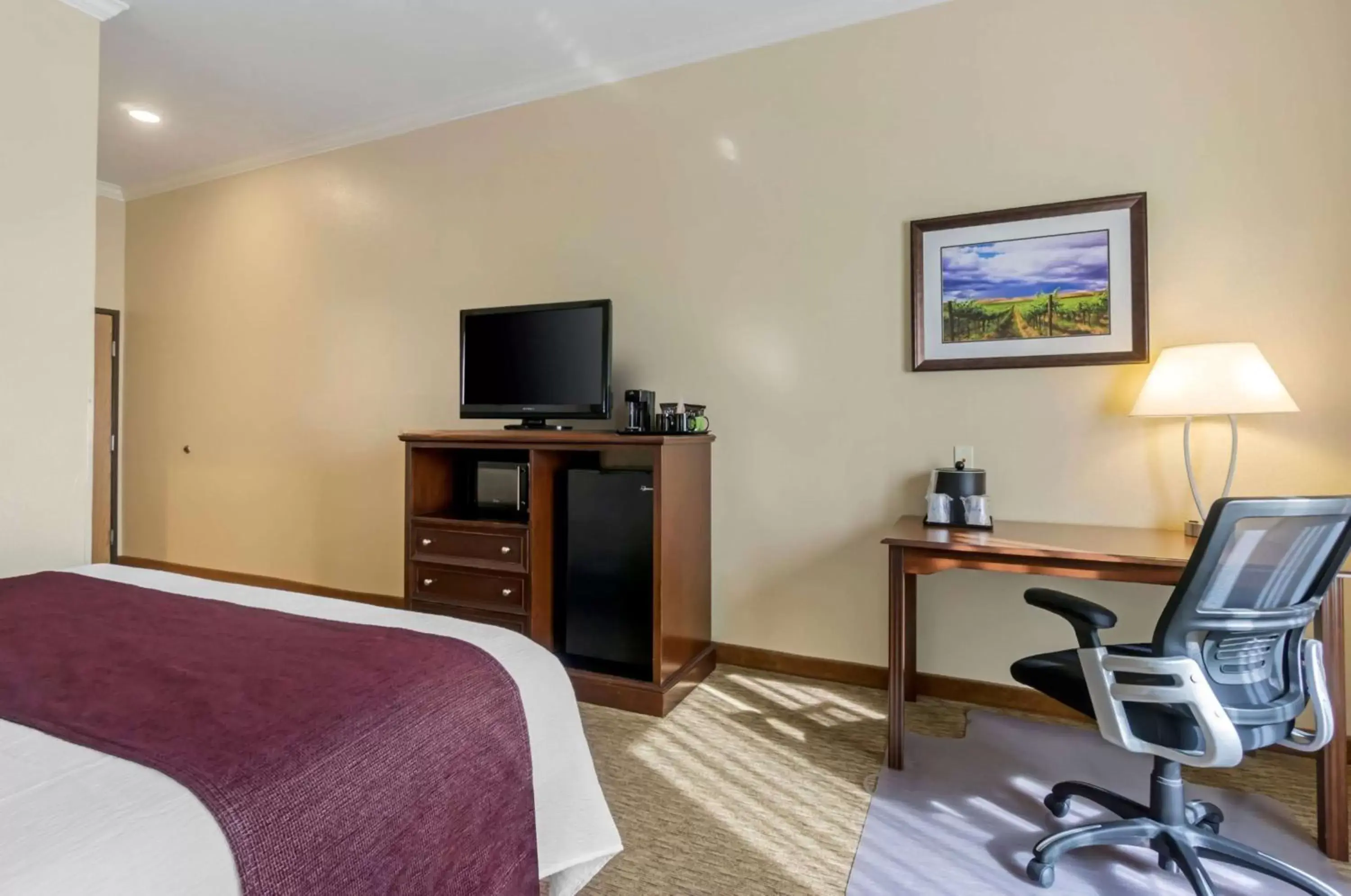 Bedroom, TV/Entertainment Center in Best Western Plus Grapevine Inn