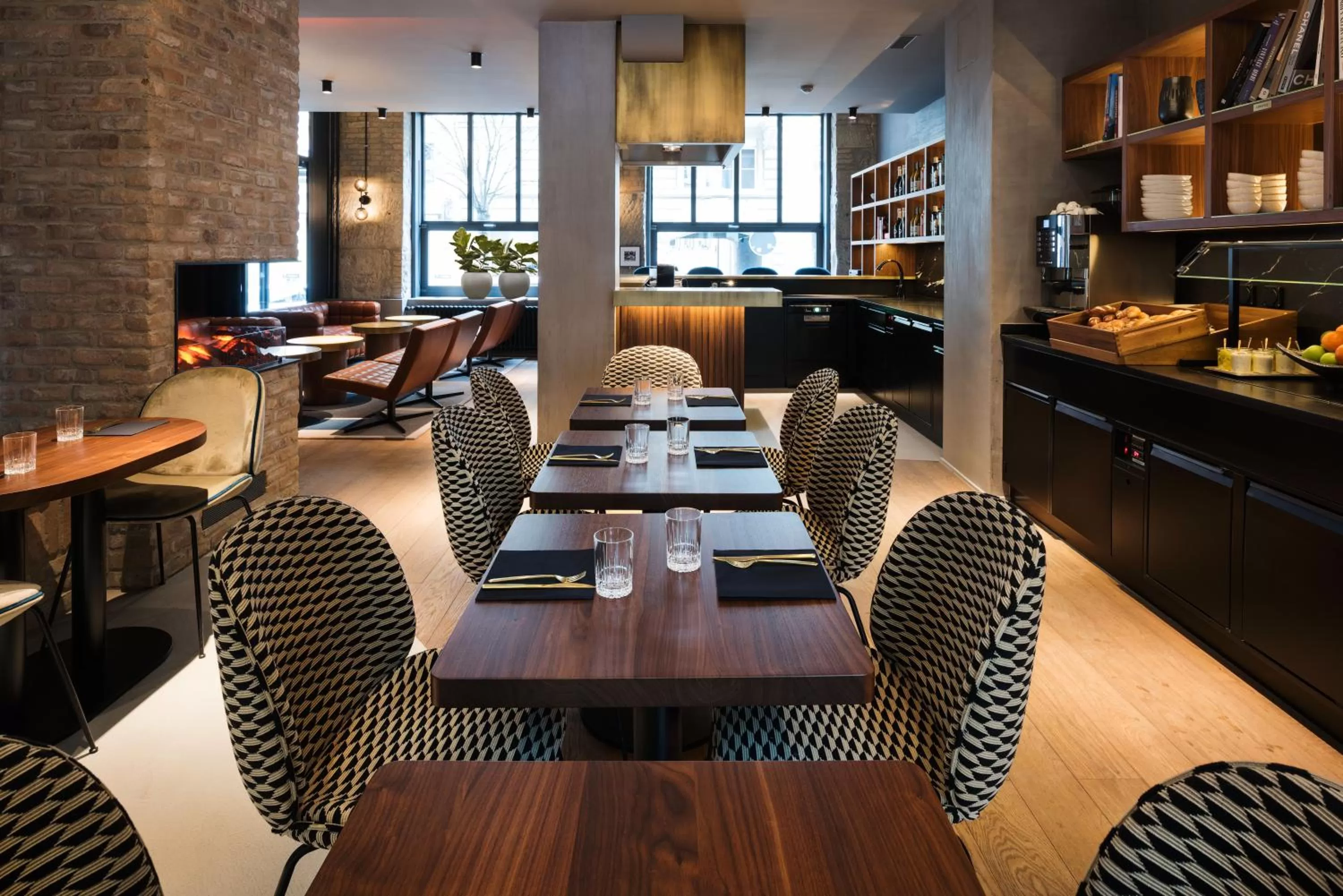 Restaurant/places to eat in Hotel Scheuble