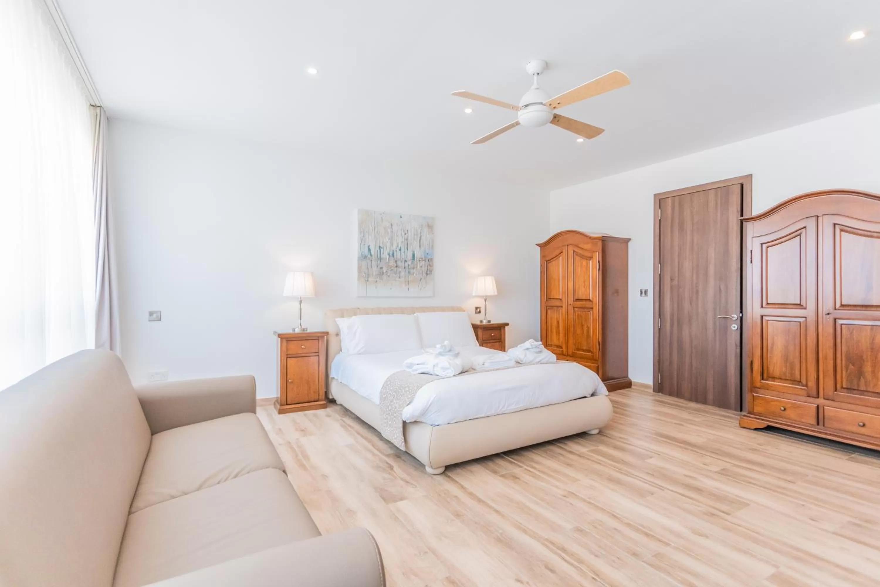 Bedroom, Bed in Palazzo Violetta