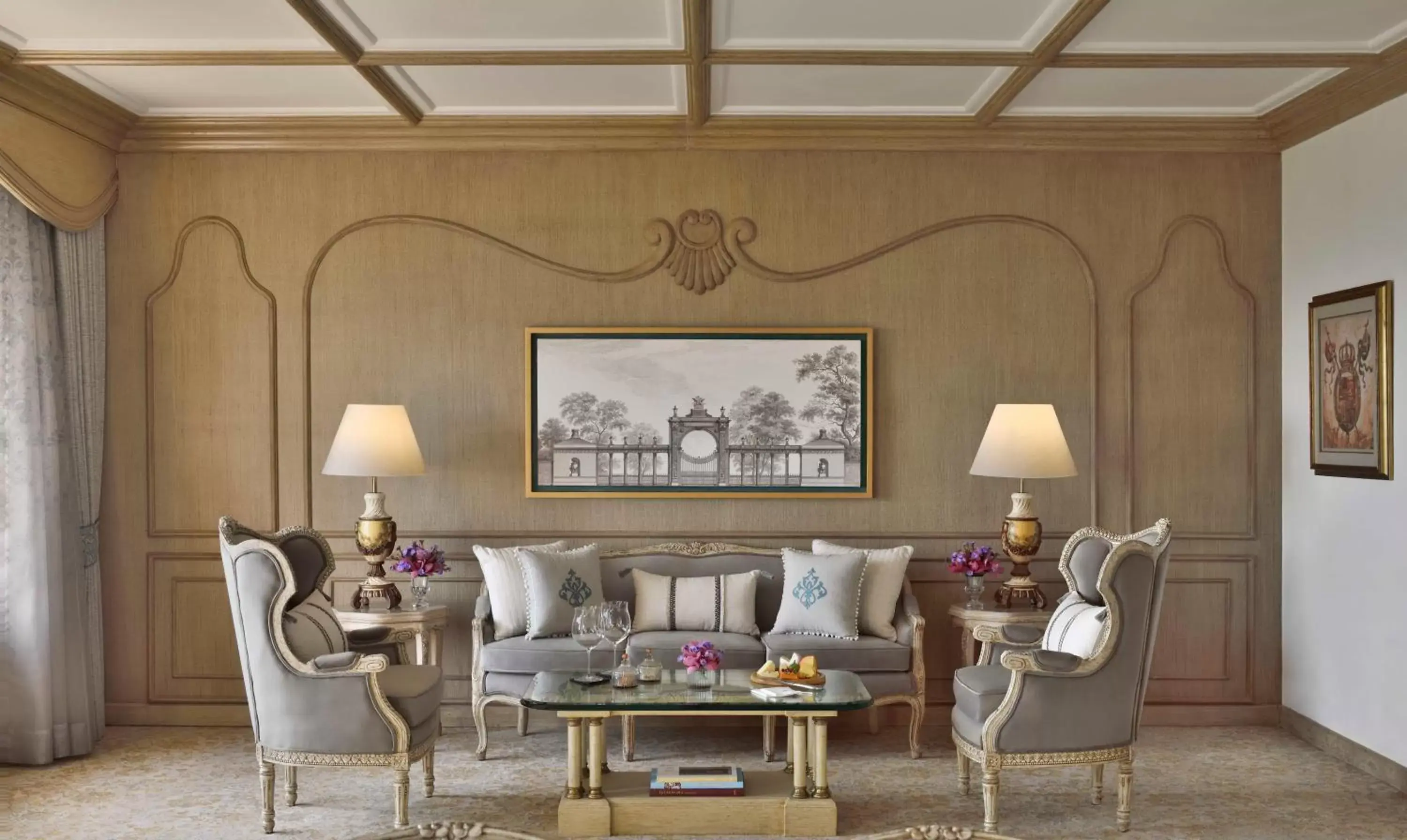 Living room, Seating Area in Taj Mahal, New Delhi