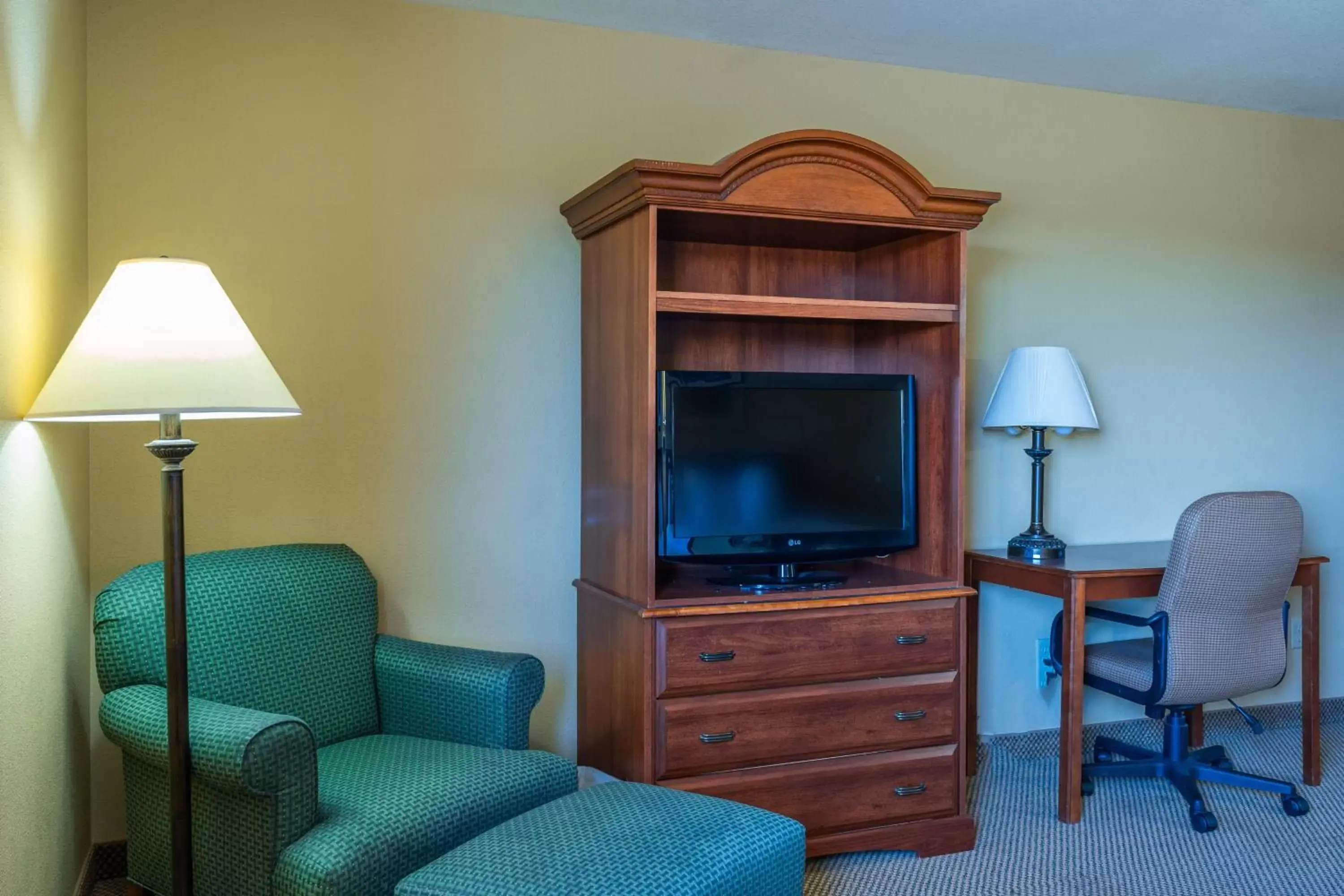 TV and multimedia, Seating Area in Pinedale Hotel & Suites
