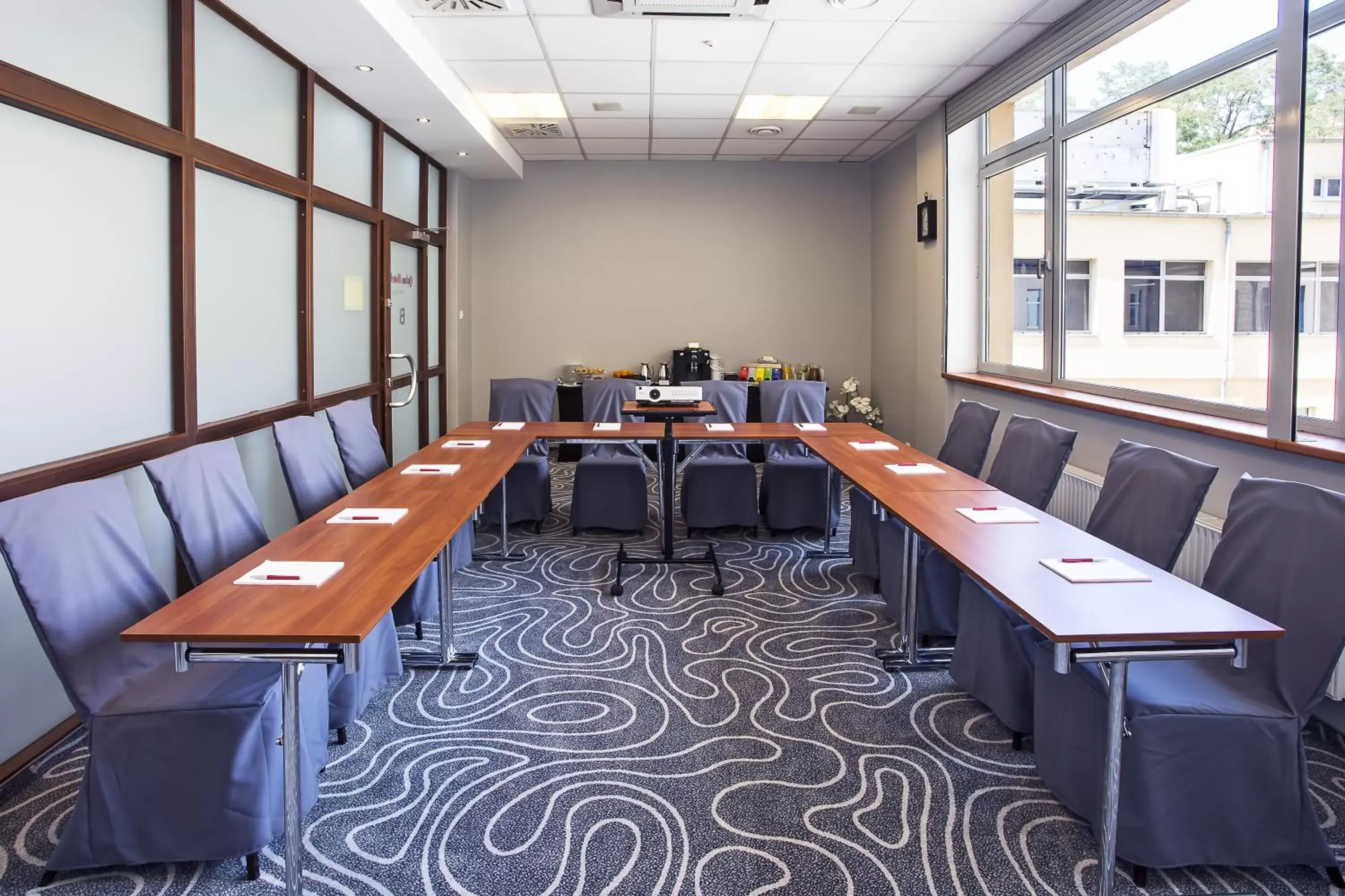 Meeting/conference room in Qubus Hotel Głogów