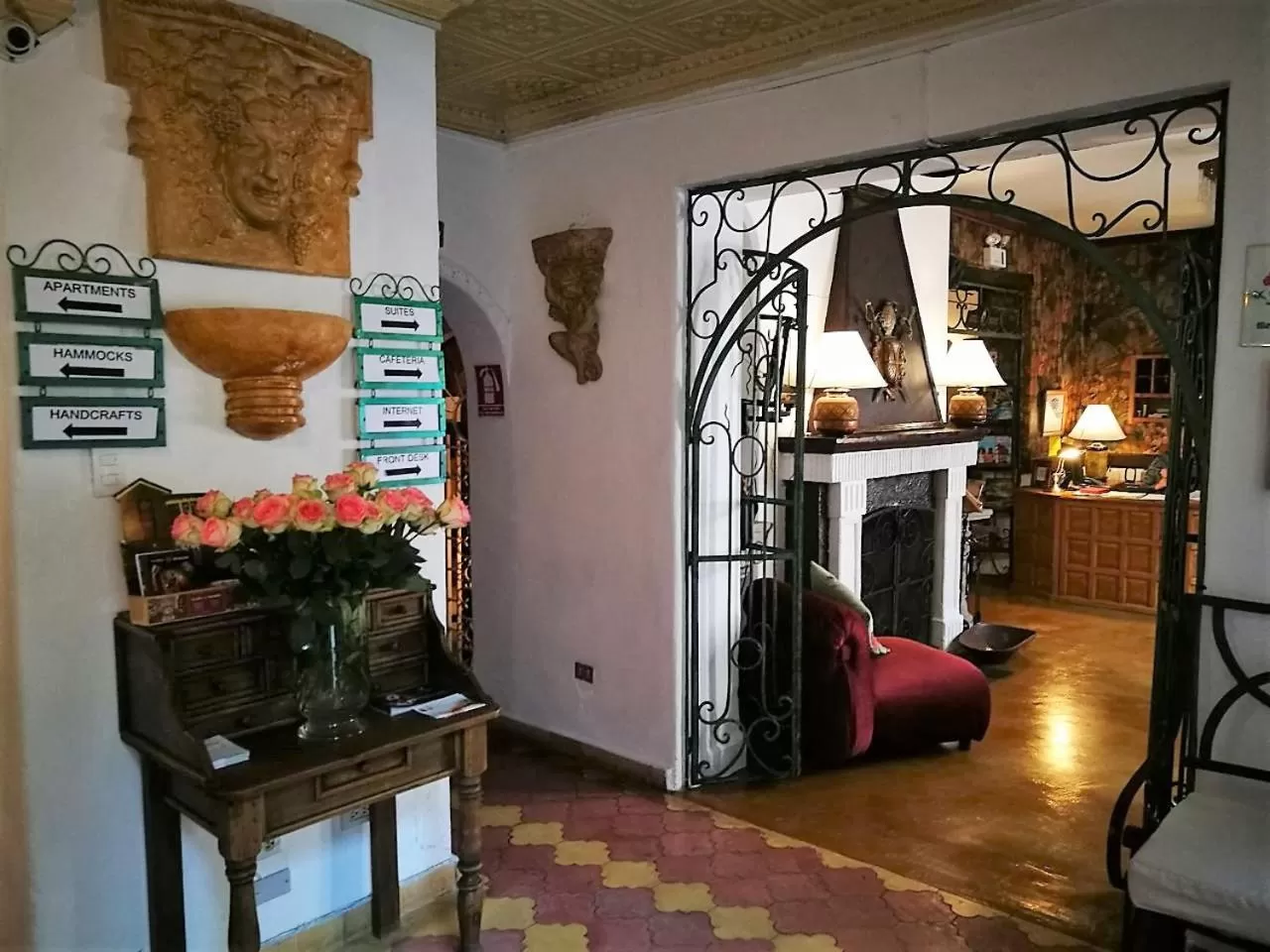 Lobby or reception in Boutique Hotel Antinea