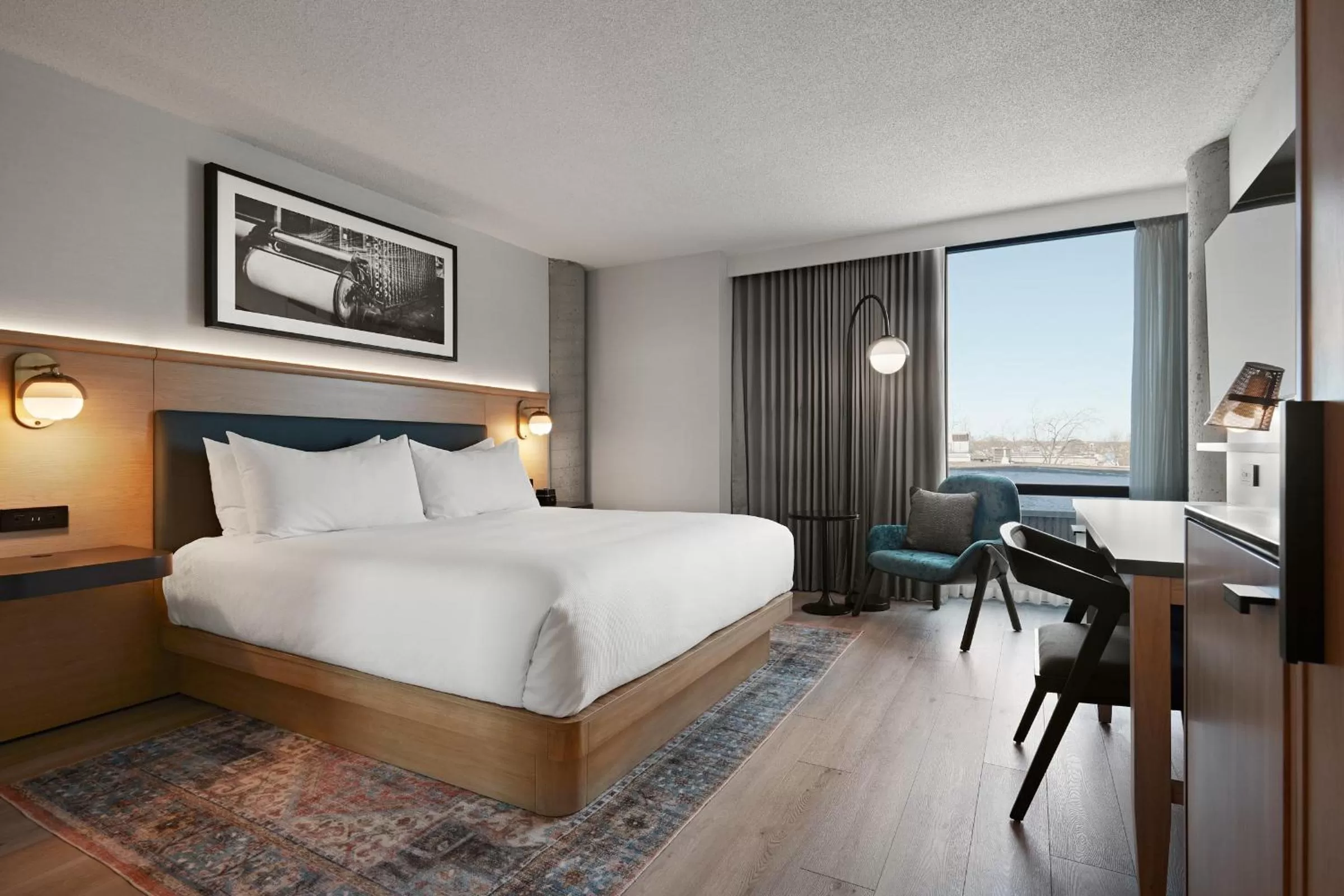 Bed in Hôtel MOCO Valleyfield