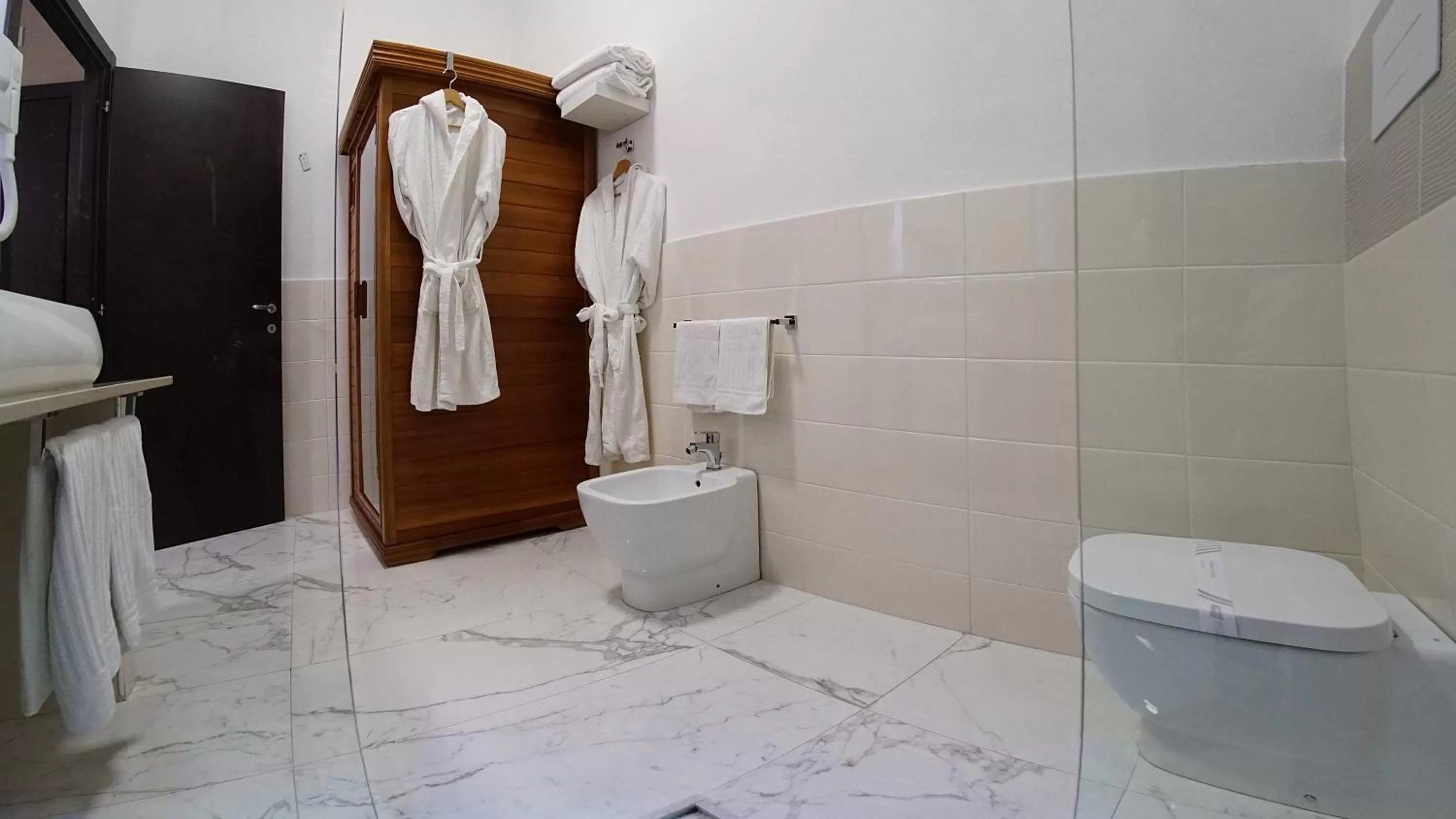 Sauna in Beverello Suite