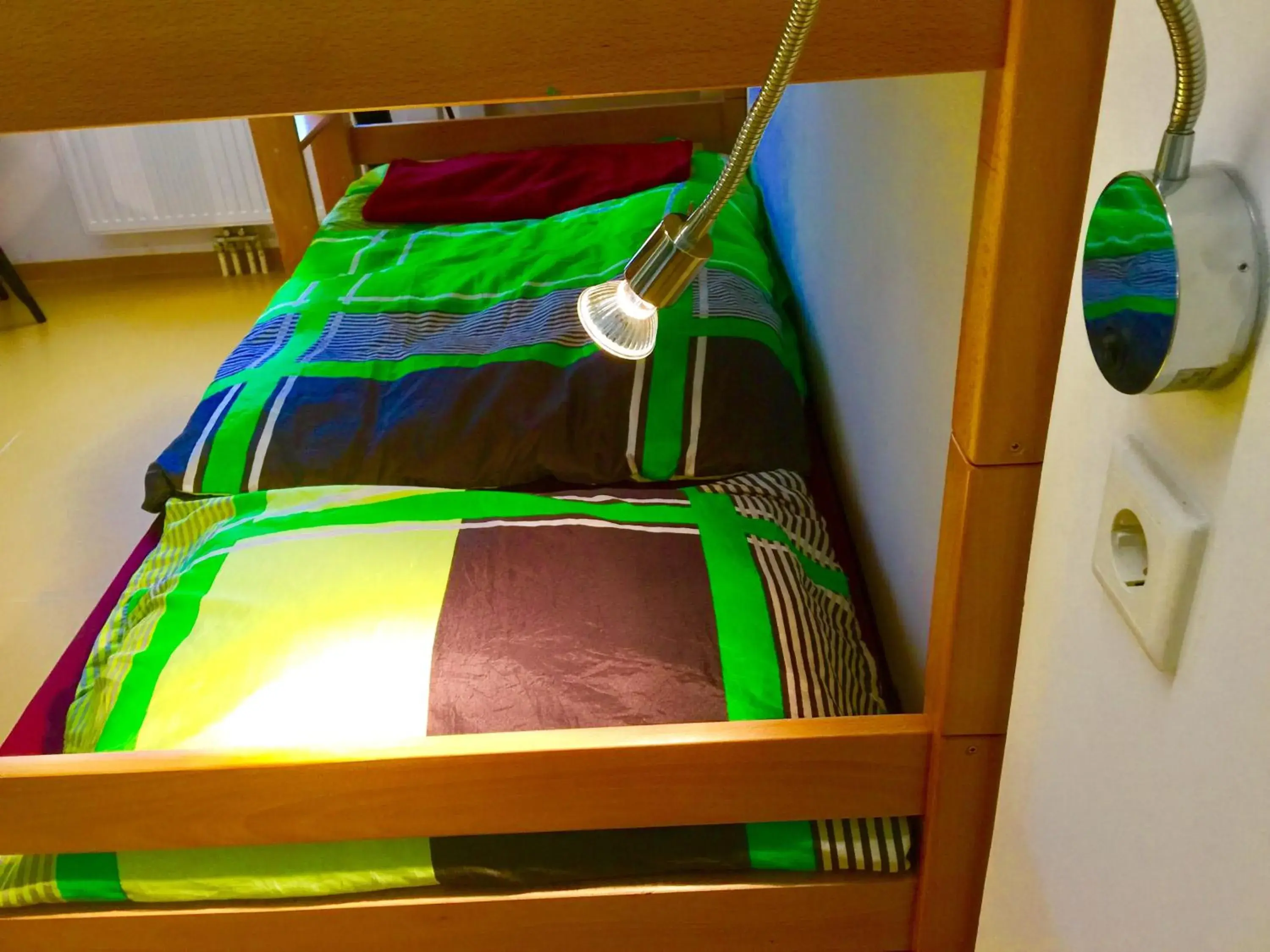 bunk bed, Bed in a&t Holiday Hostel