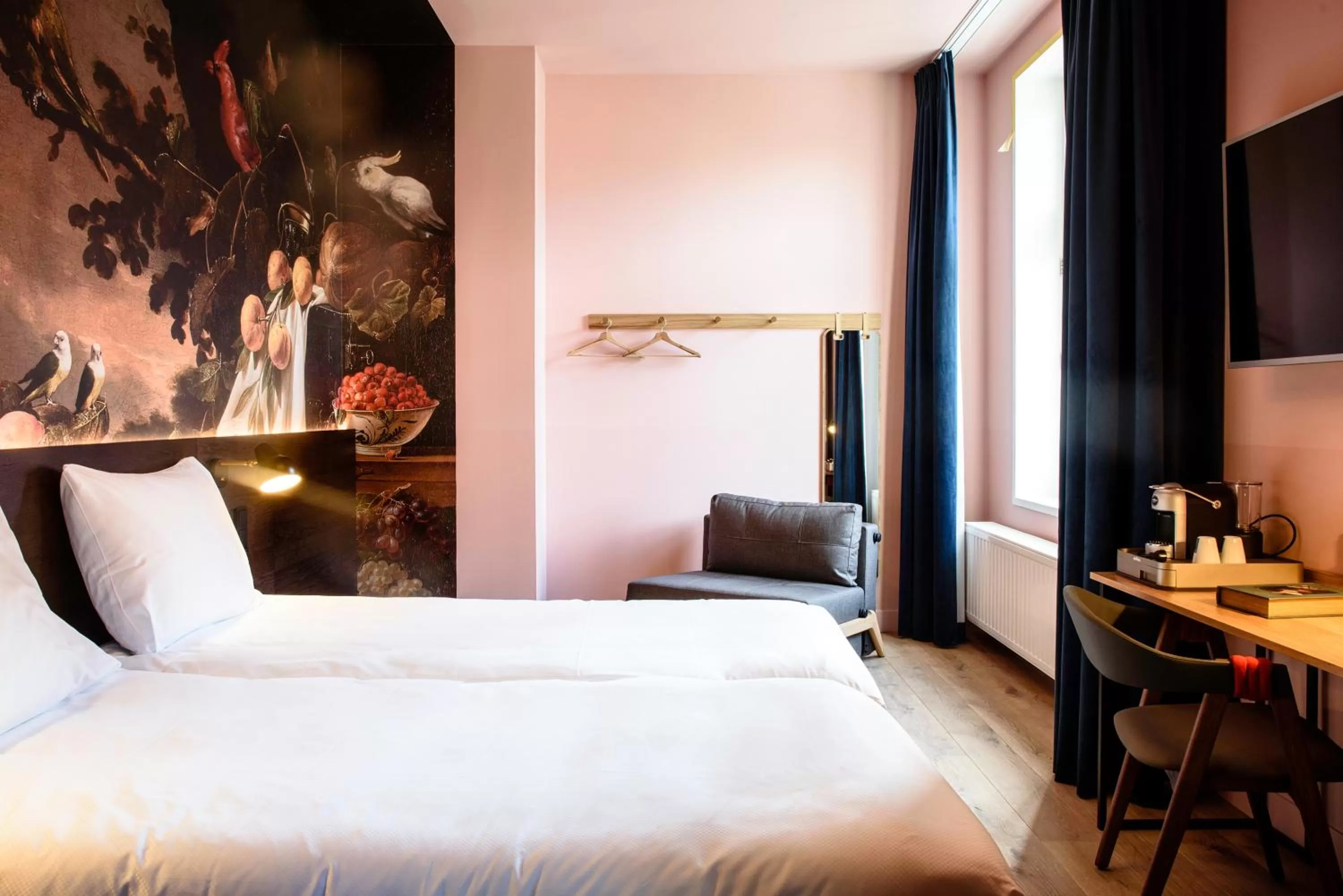 Bed in Hotel Mariënhage