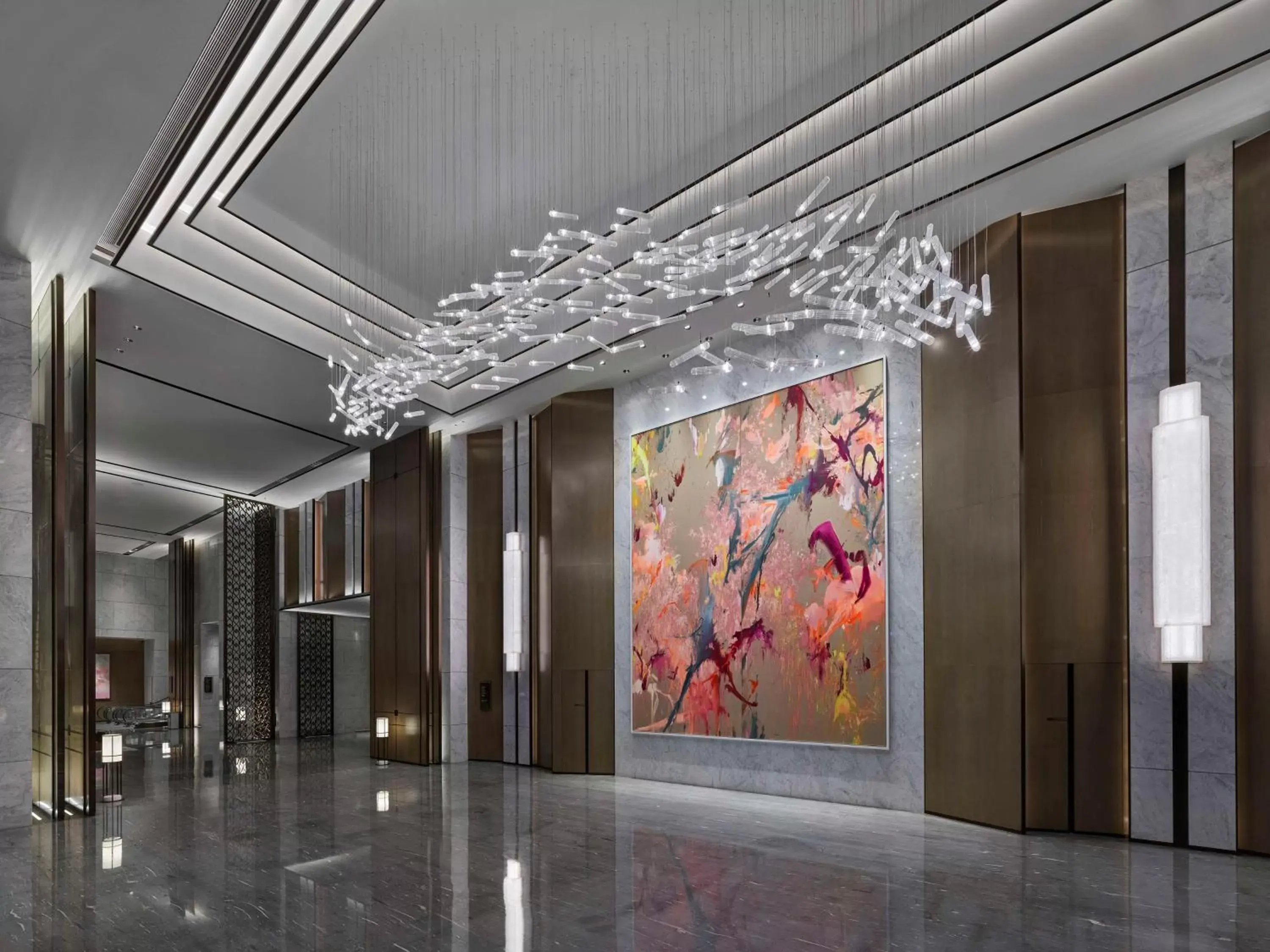 Lobby or reception in Hilton Foshan Shunde