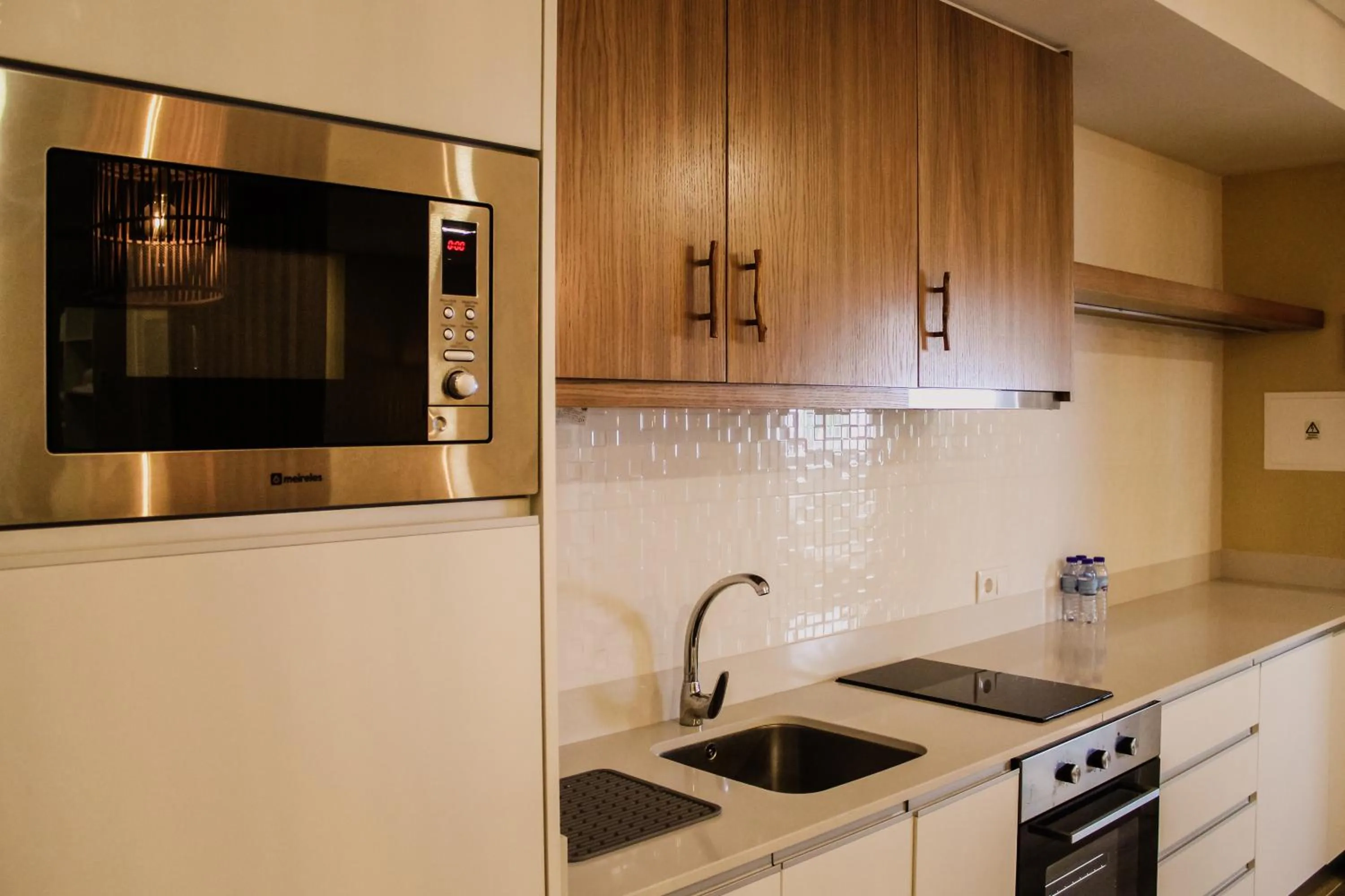 Kitchen or kitchenette in Hotel Neptuno