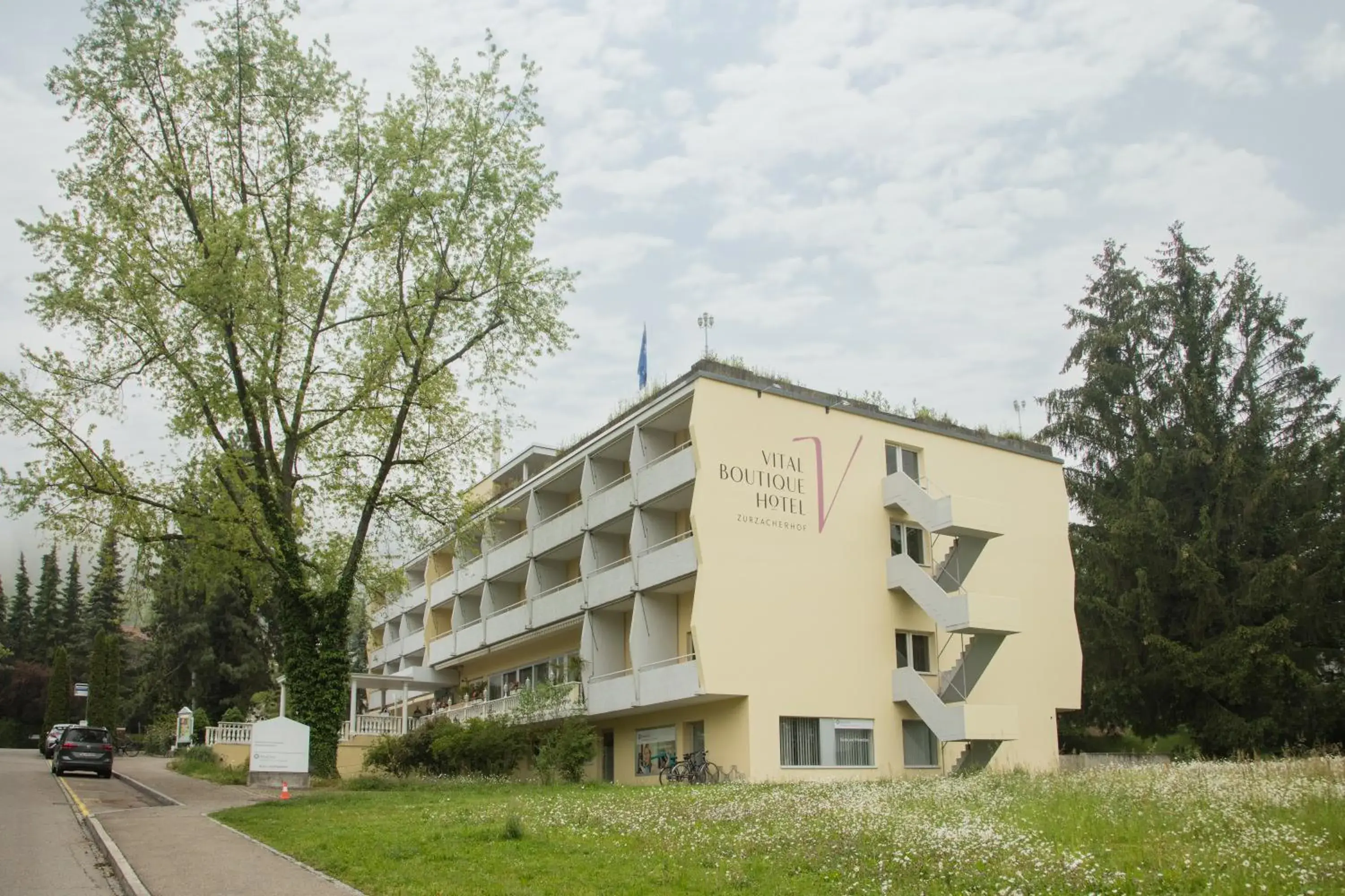 Facade/entrance in VitalBoutique Hotel Zurzacherhof