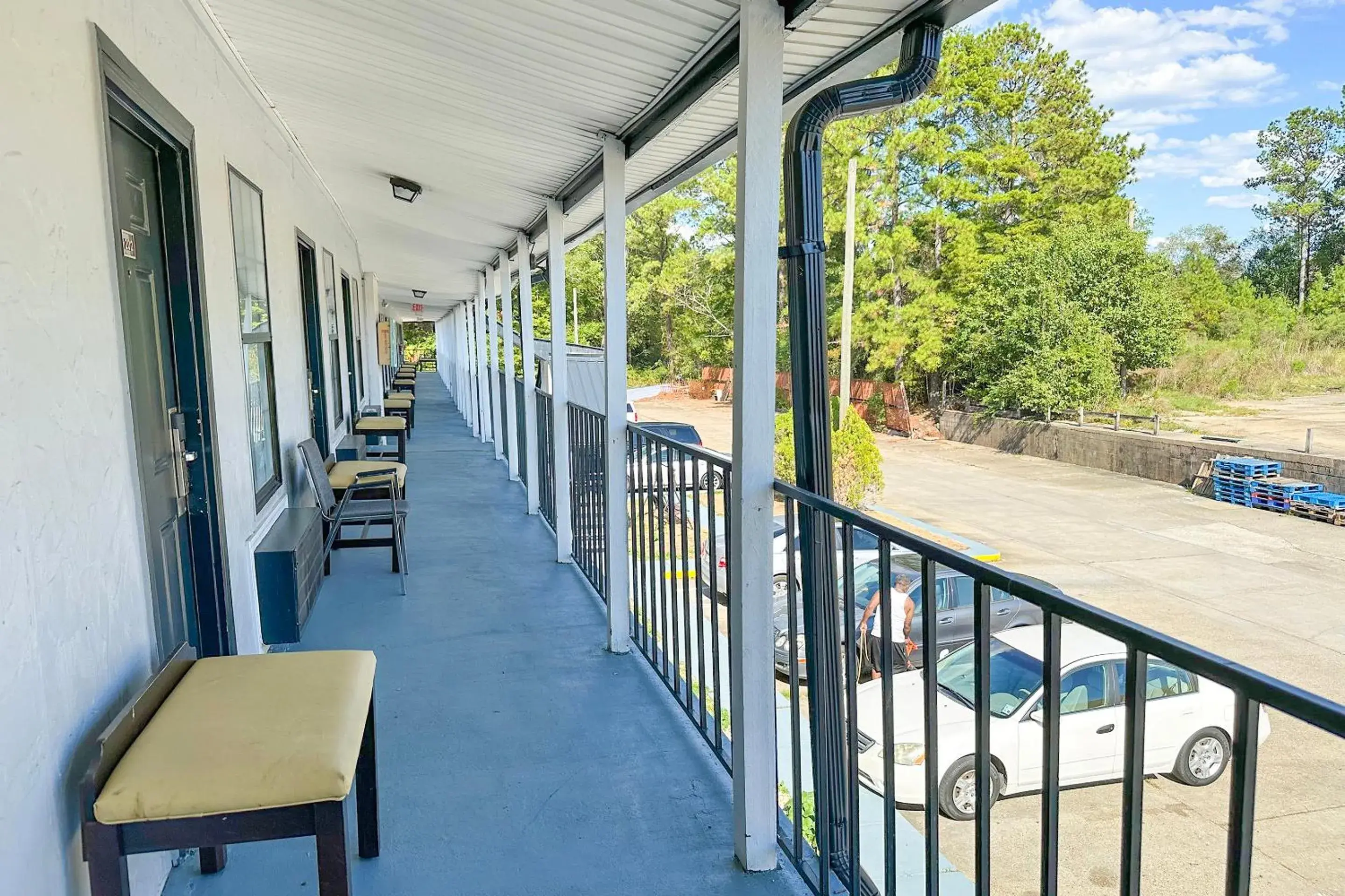 Area and facilities, Balcony/Terrace in Paradise Inn By OYO Hattiesburg North